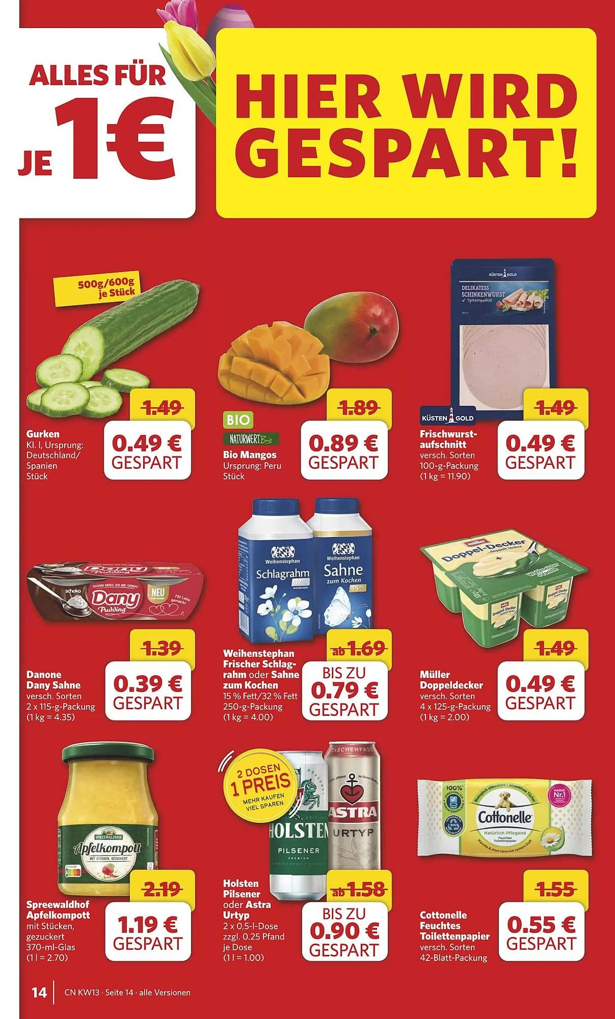 Combi Prospekt von 24. März bis 29. März 2025 - Prospekt seite 16