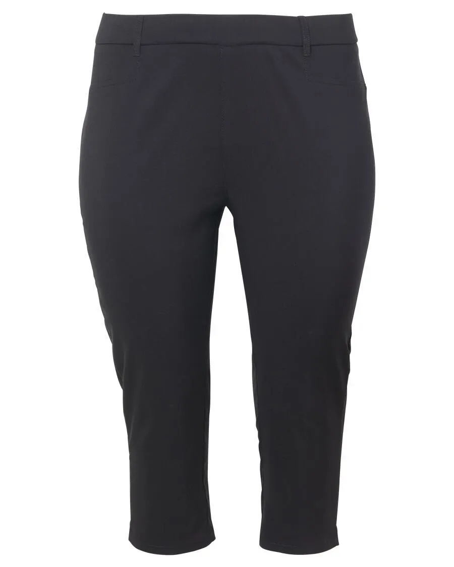 Bengalinhose in Caprilänge Janina curved, Slim-fit