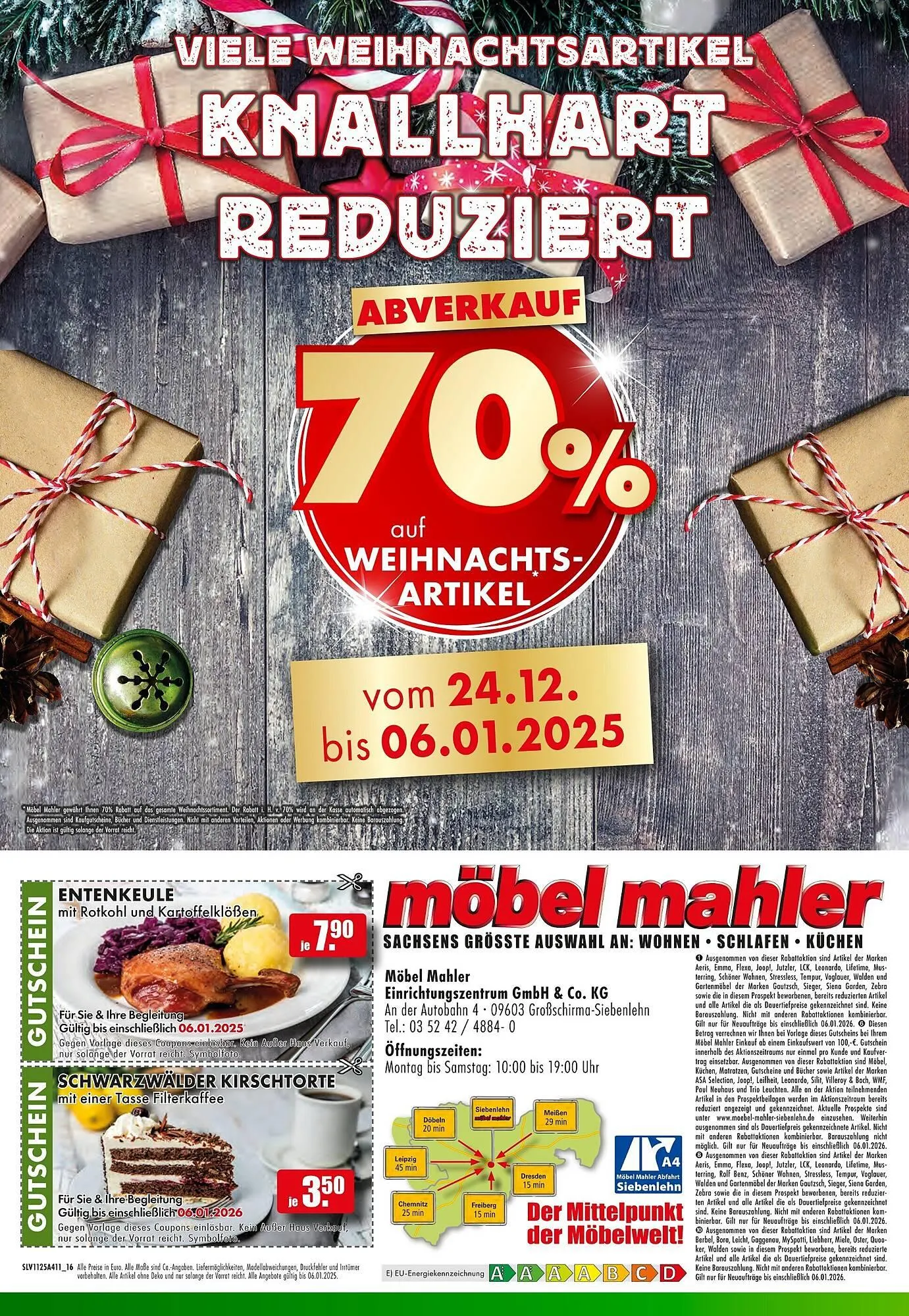 Möbel Mahler Katalog von 24. Dezember bis 31. Dezember 2025 - Prospekt seite 16