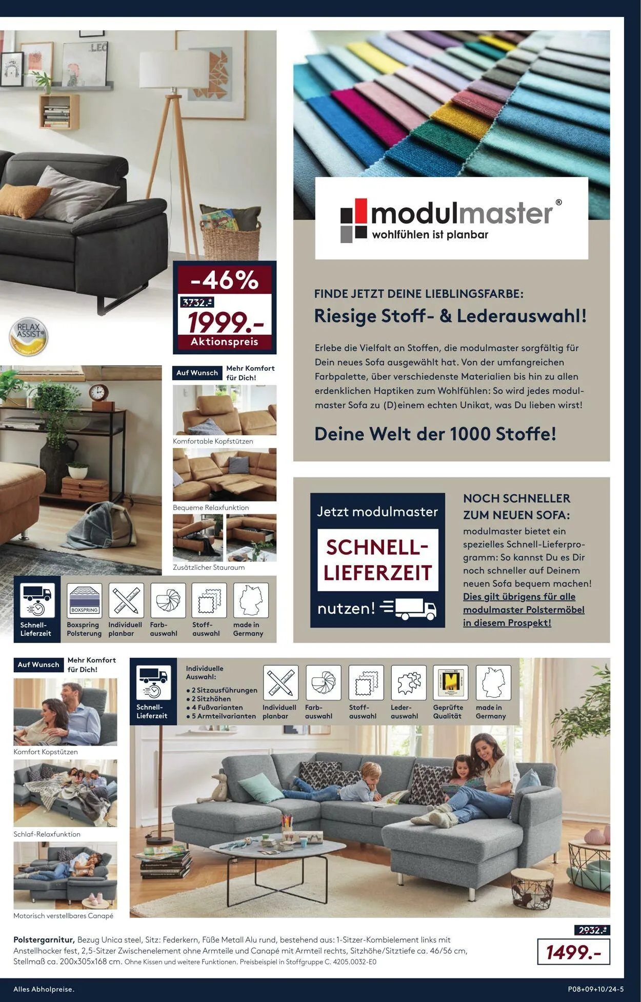 Möbel Rieger Aktueller Prospekt von 2. Juli bis 16. Juli 2025 - Prospekt seite 5