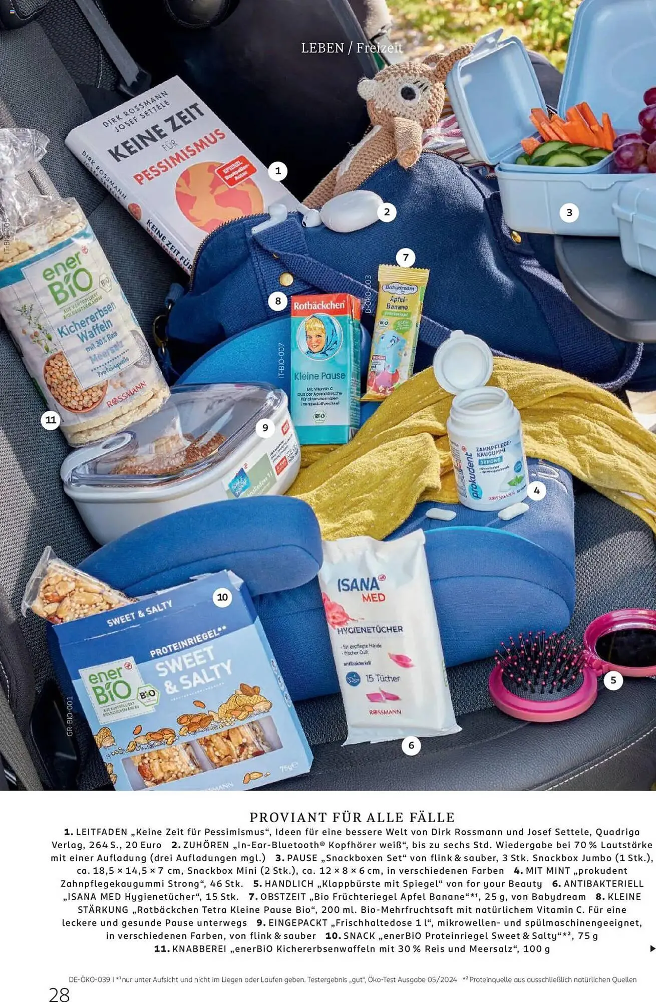 Rossmann Prospekt von 1. Juli bis 31. Juli 2025 - Prospekt seite 28