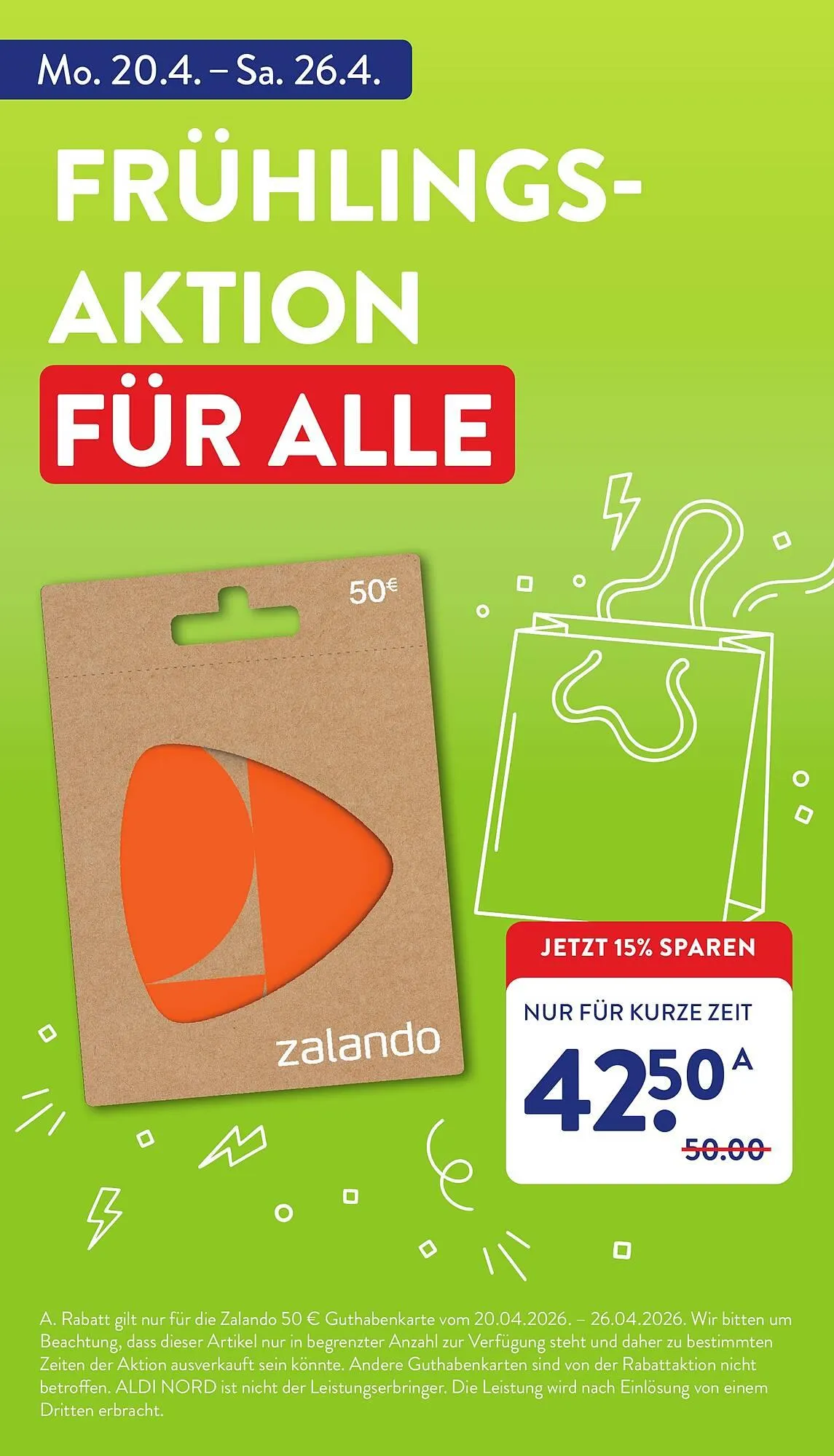 Aldi Nord Prospekt von 20. April bis 25. April 2026 - Prospekt seite 38