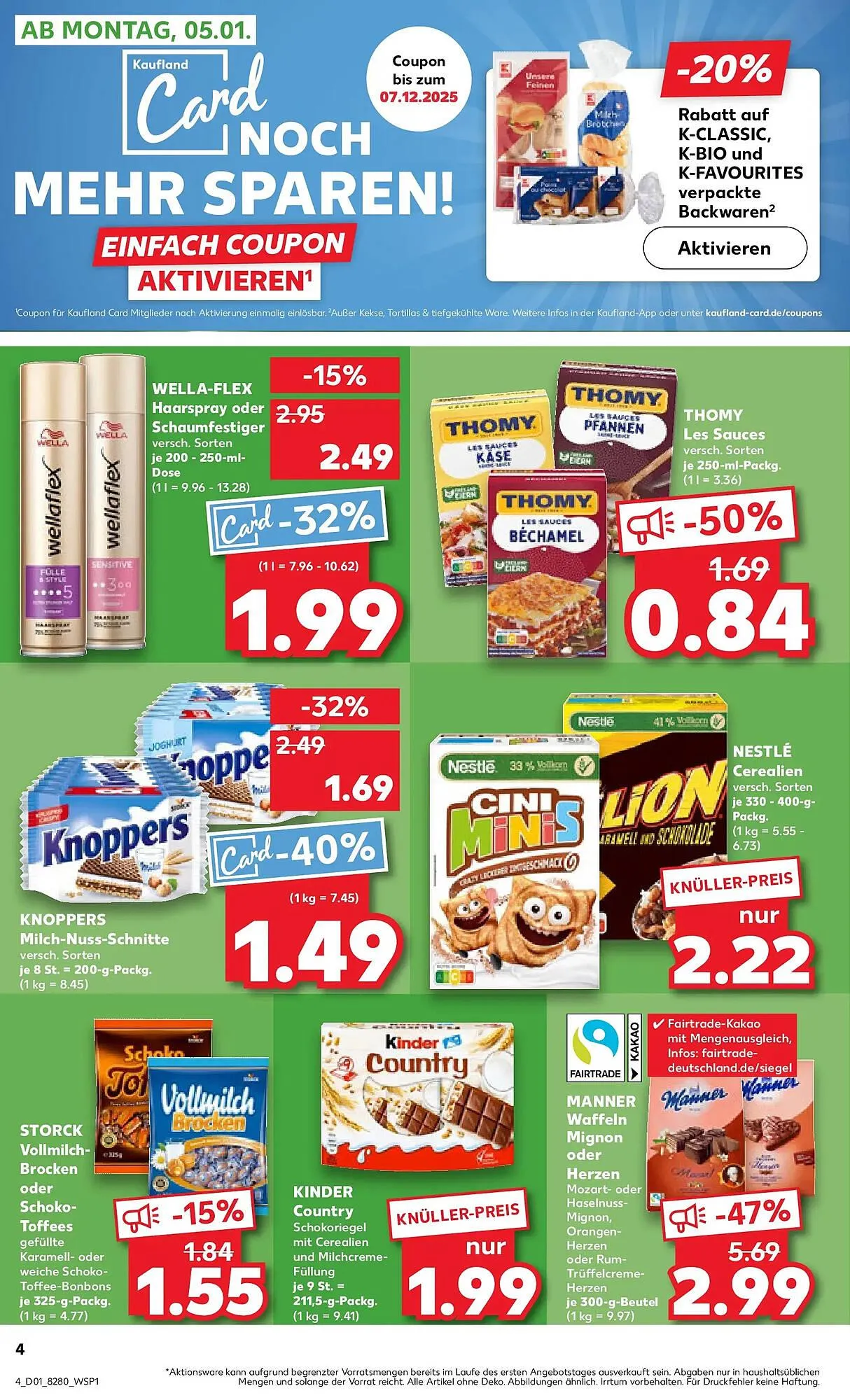 Kaufland Prospekt von 4. Januar bis 7. Januar 2026 - Prospekt seite 4
