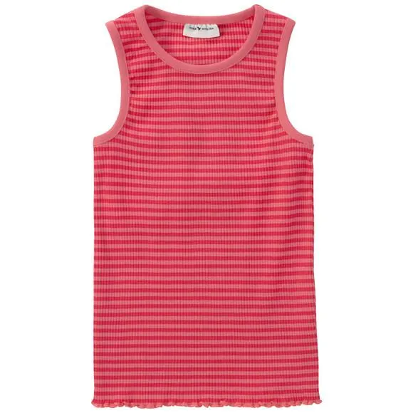 Mädchen Top im Ringel-Look