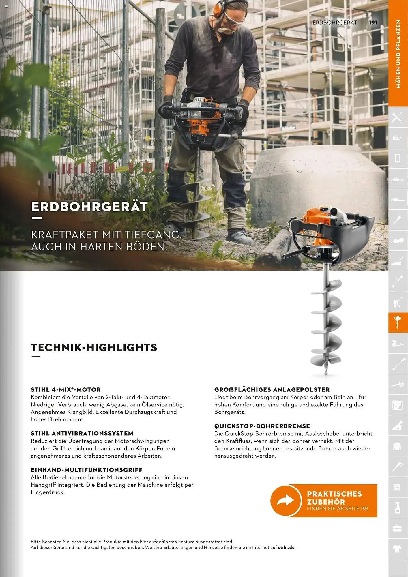 STIHL Prospekt von 1. Januar bis 31. Dezember 2026 - Prospekt seite 191