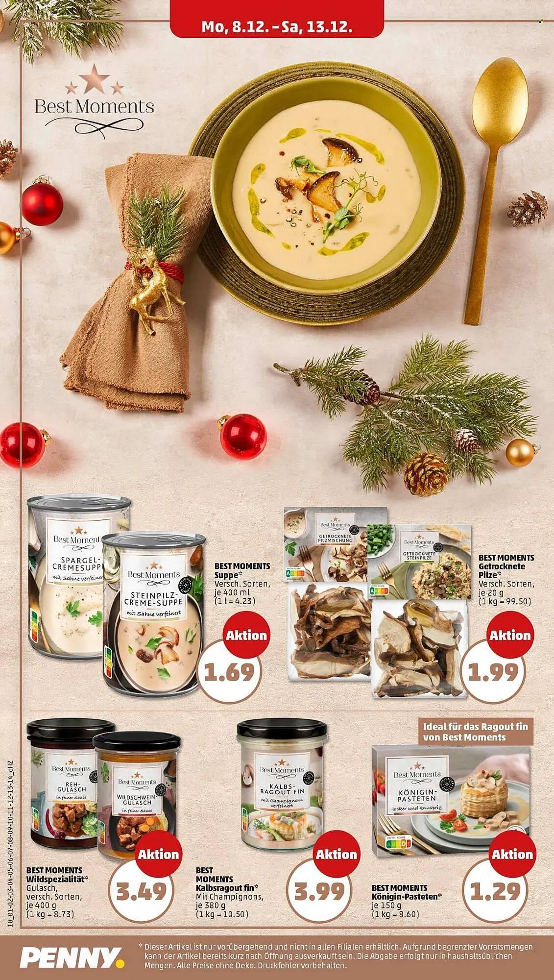 PENNY Prospekt von 8. Dezember bis 13. Dezember 2025 - Prospekt seite 12