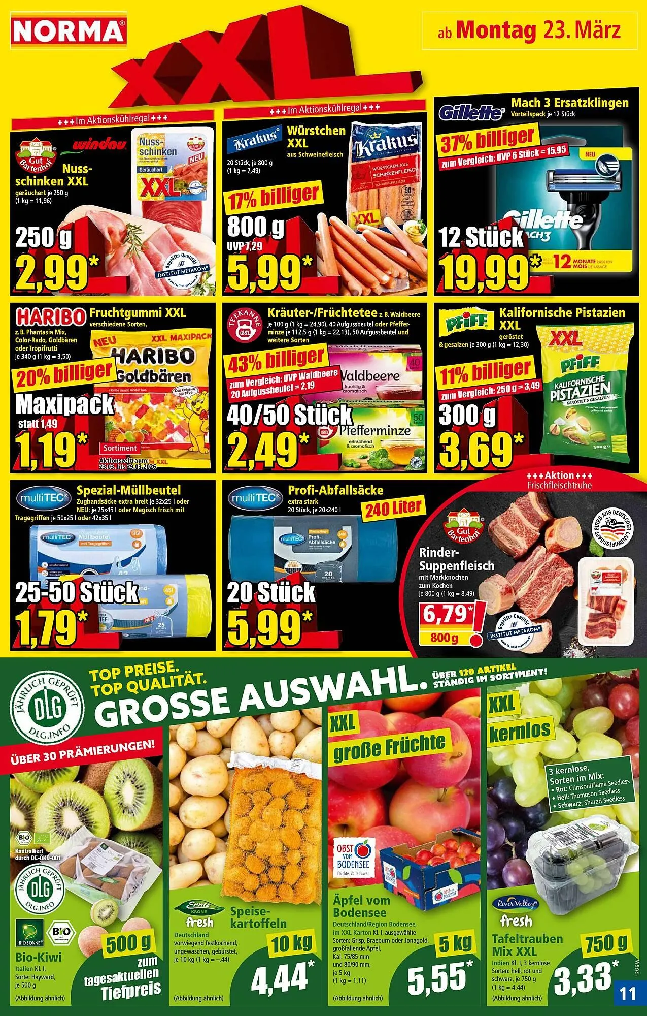 Norma Prospekt von 23. März bis 29. März 2026 - Prospekt seite 11