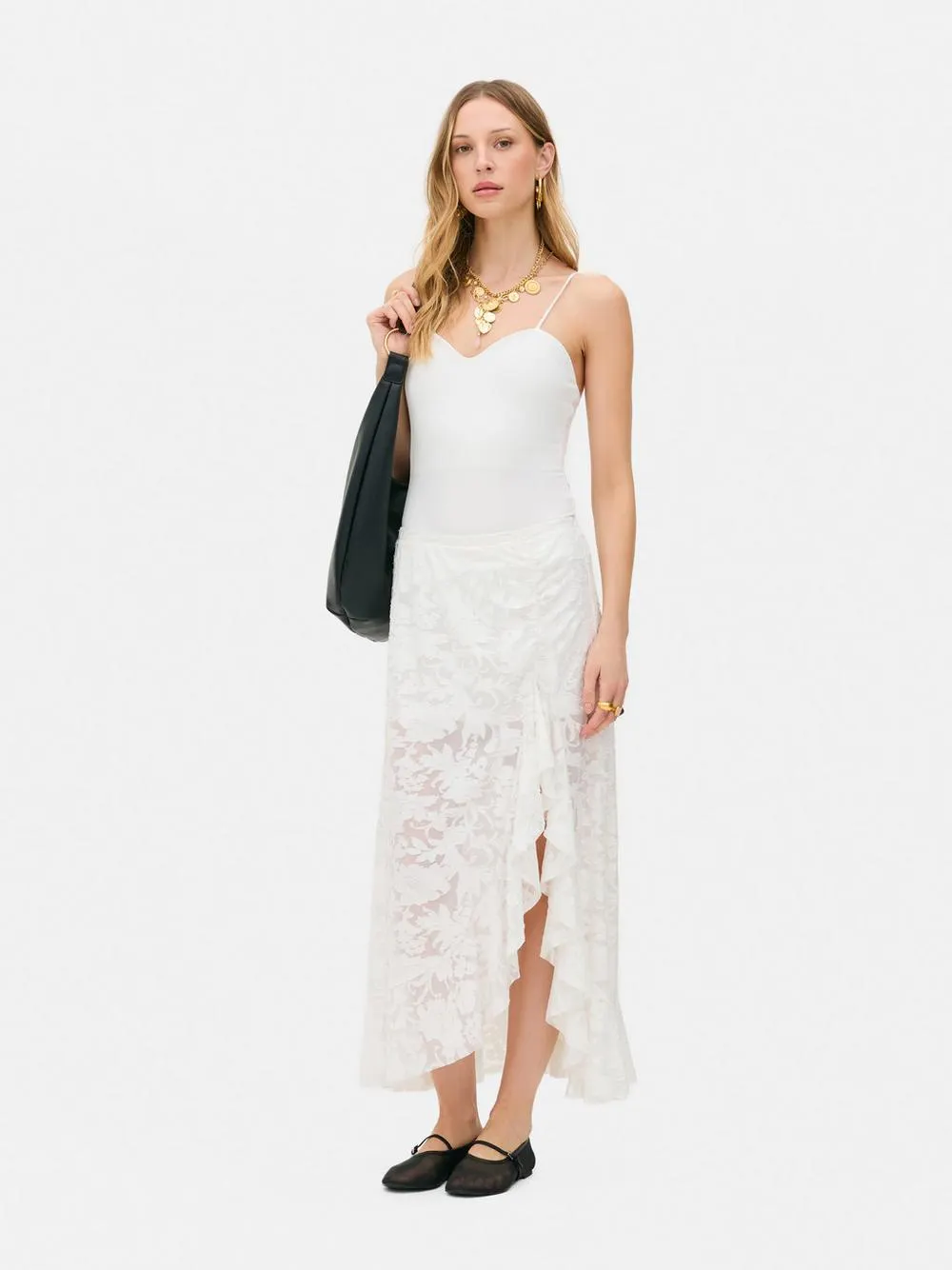 „Rita Ora“ Trägerbodysuit mit Herzausschnitt