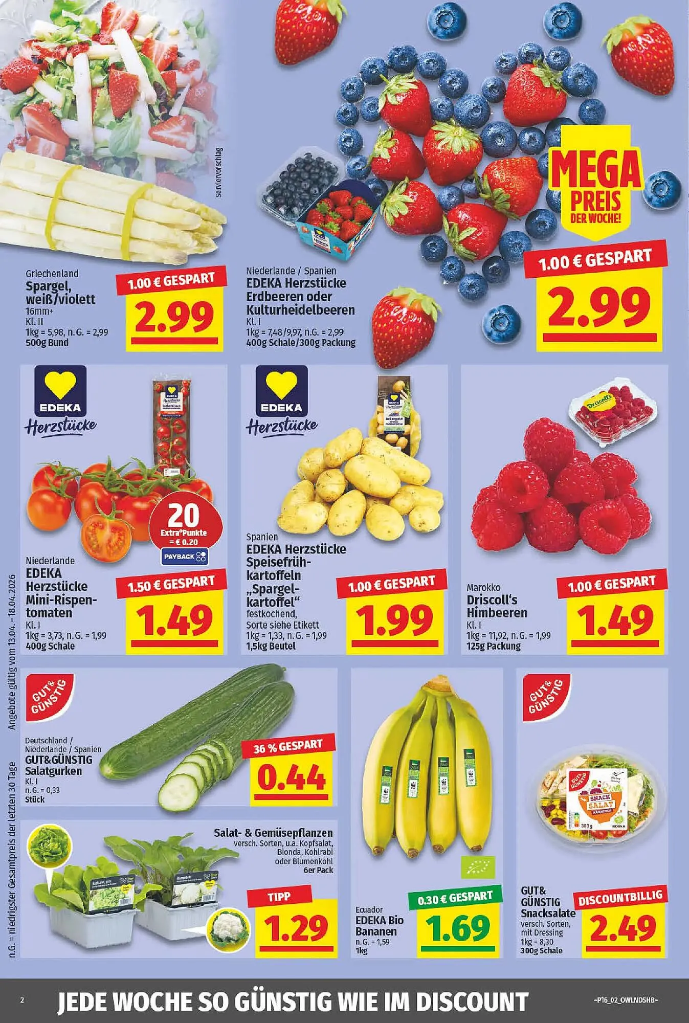 NP Discount Prospekt von 12. April bis 18. April 2026 - Prospekt seite 2