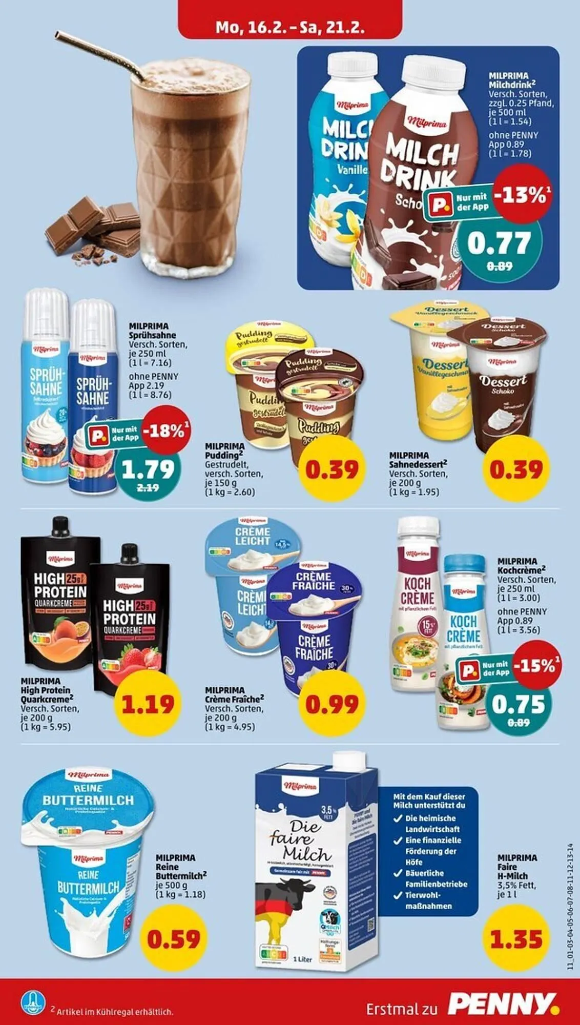 PENNY Prospekt von 16. Februar bis 22. Februar 2026 - Prospekt seite 13