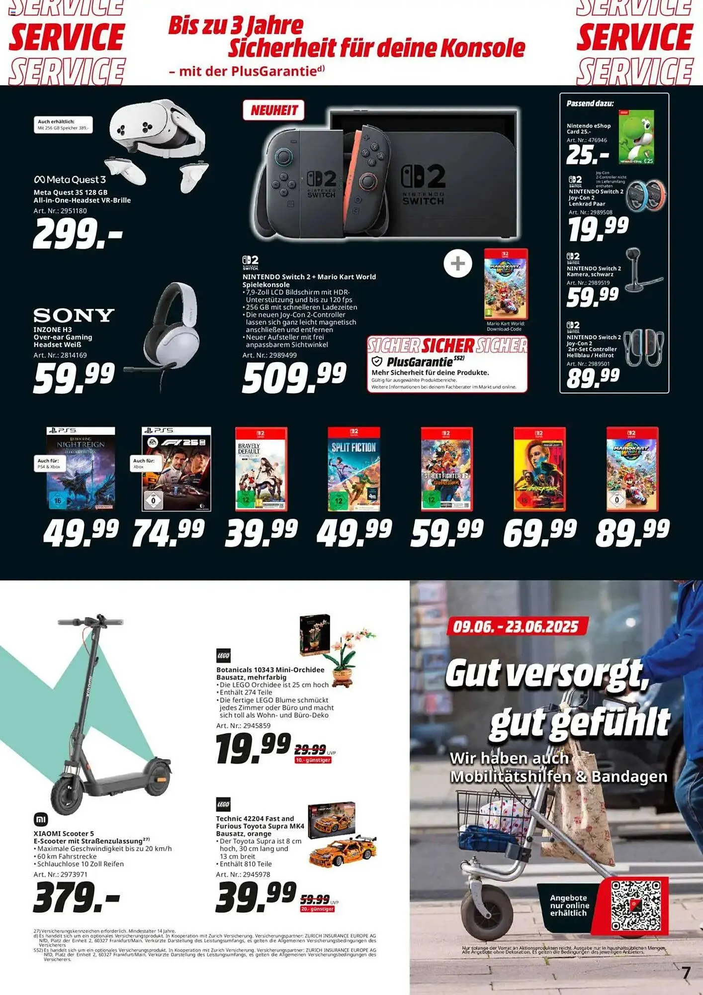 Saturn Prospekt von 9. Juni bis 21. Juni 2025 - Prospekt seite 7