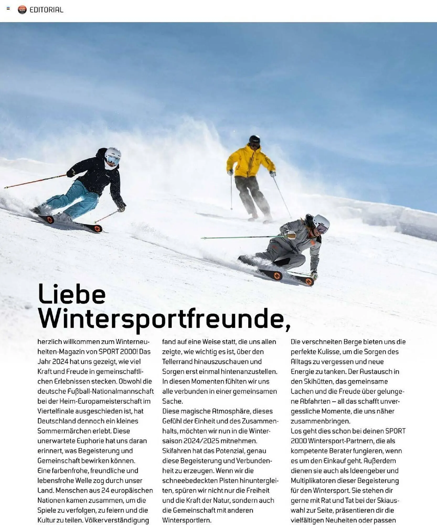 Sport 2000 Prospekt von 4. Dezember bis 28. Februar 2026 - Prospekt seite 2