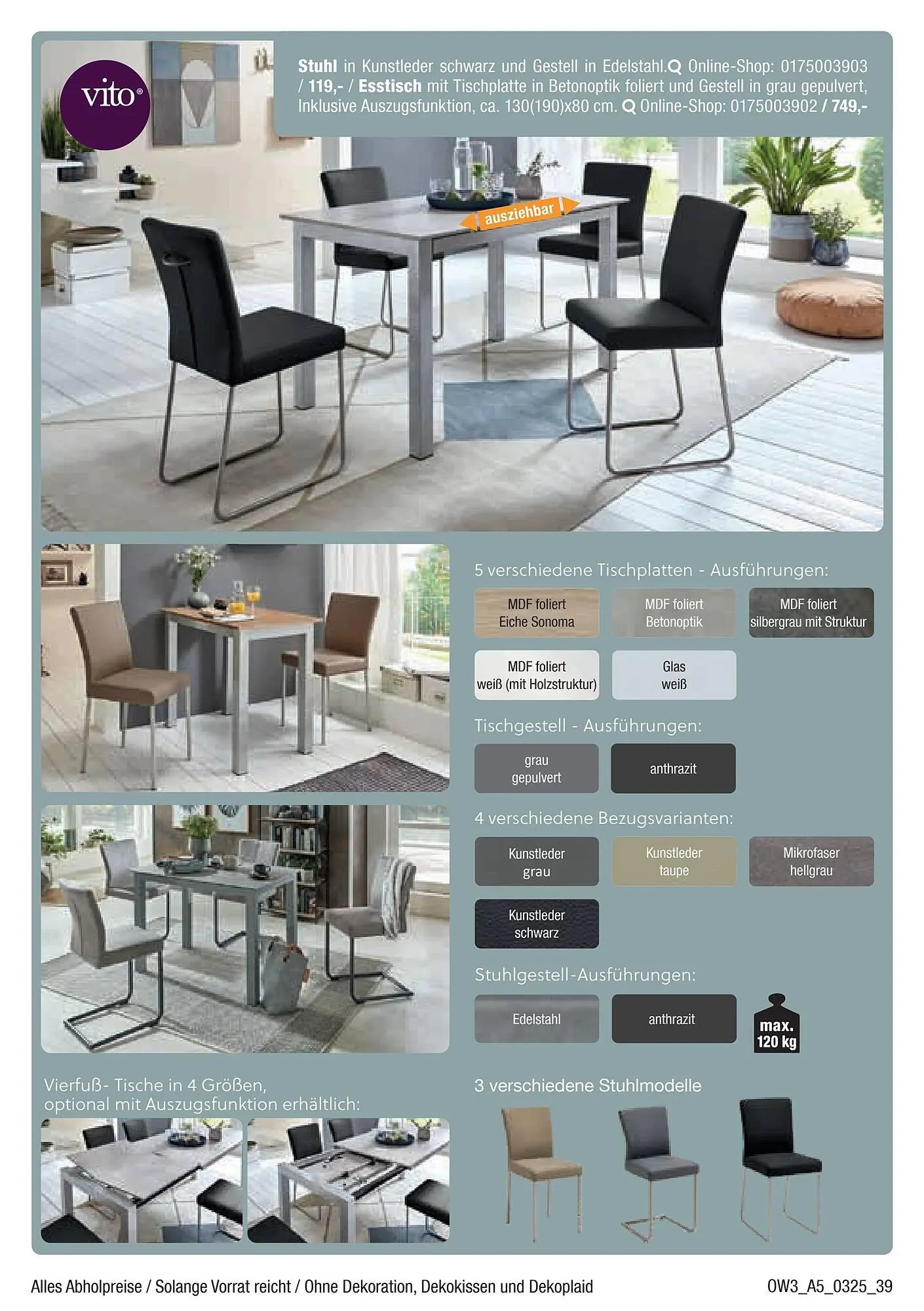 Opti Wohnwelt Prospekt von 27. Februar bis 23. März 2025 - Prospekt seite 39