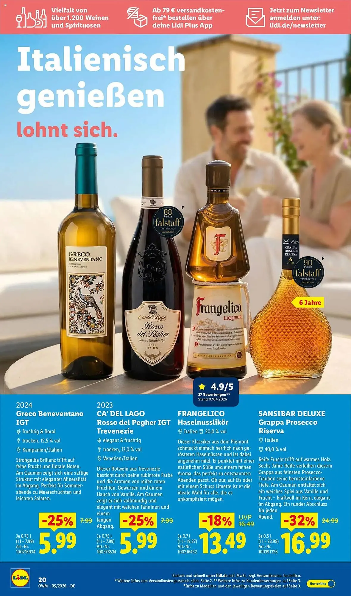 Lidl Prospekt von 1. Mai bis 31. Mai 2026 - Prospekt seite 20