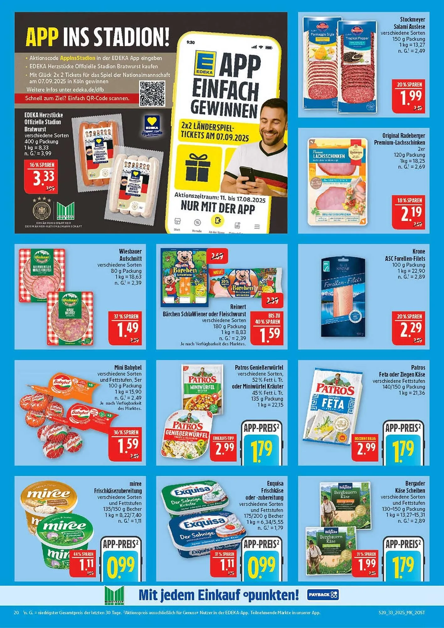 Marktkauf Prospekt von 11. August bis 16. August 2025 - Prospekt seite 20