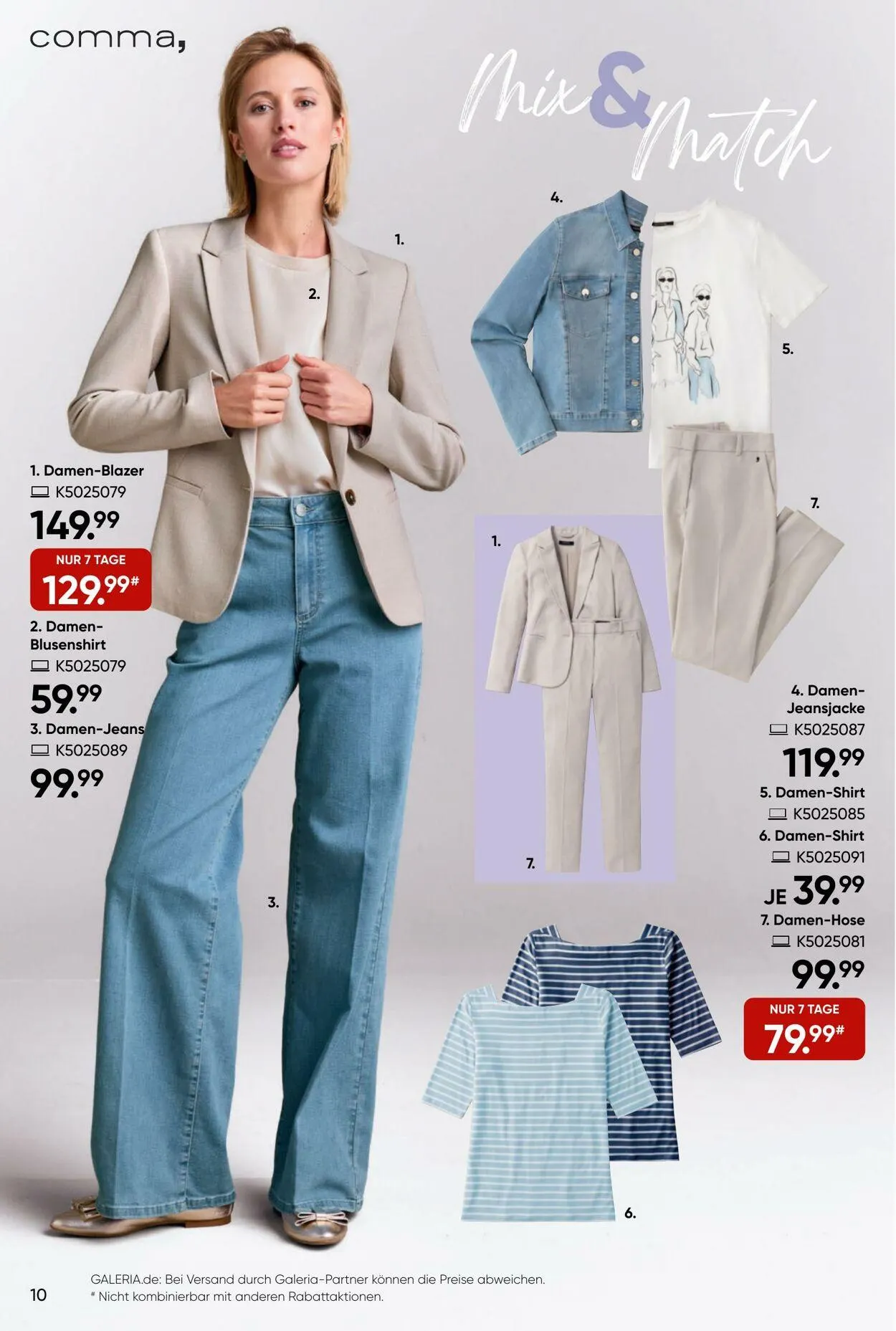 GALERIA Kaufhof Aktueller Prospekt von 19. März bis 25. März 2025 - Prospekt seite 10