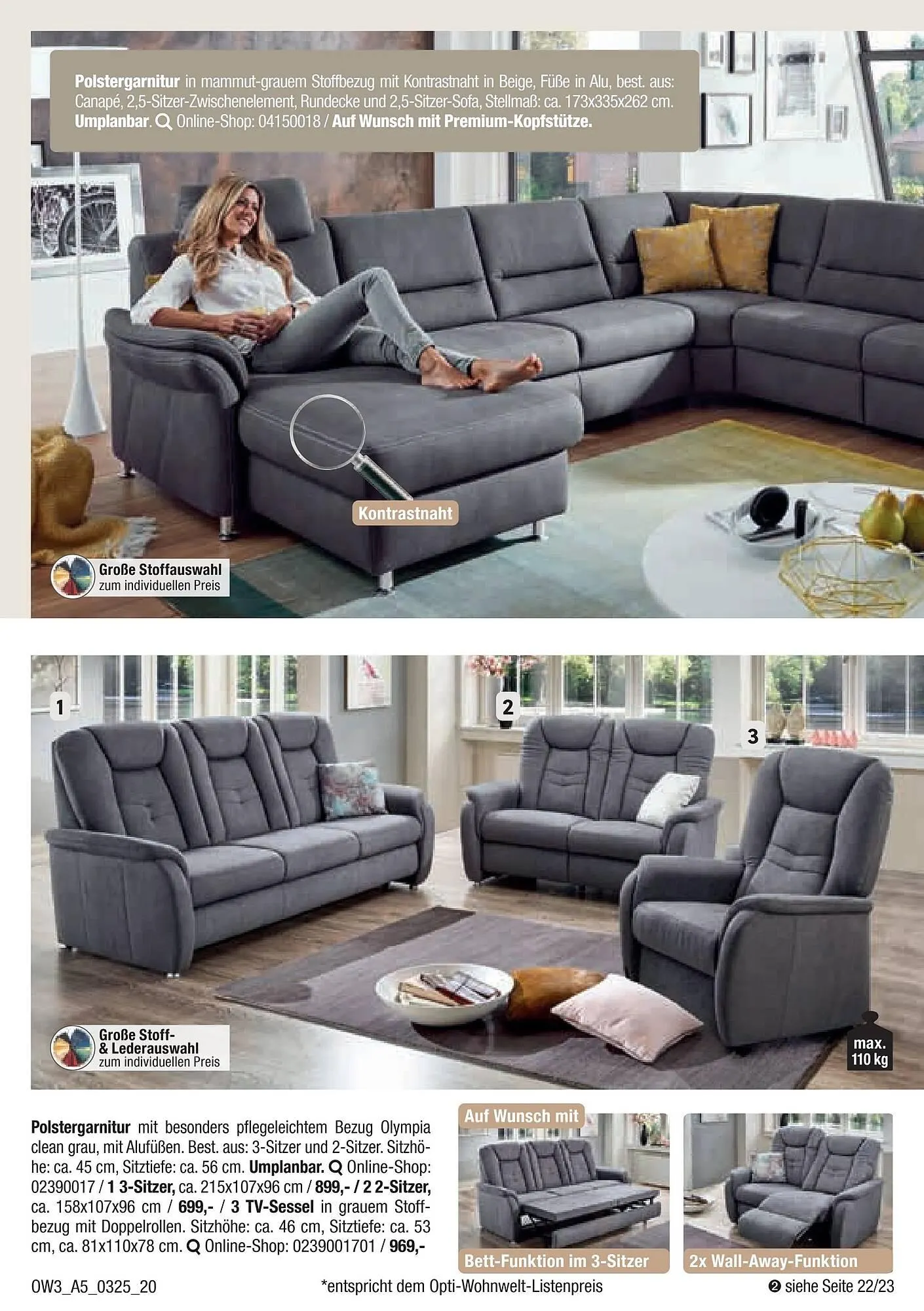 Opti Wohnwelt Prospekt von 27. Februar bis 23. März 2025 - Prospekt seite 20