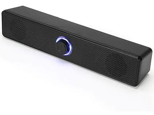 XUIGORT PC-Audio Smalody, Lautsprecher, Schwarz