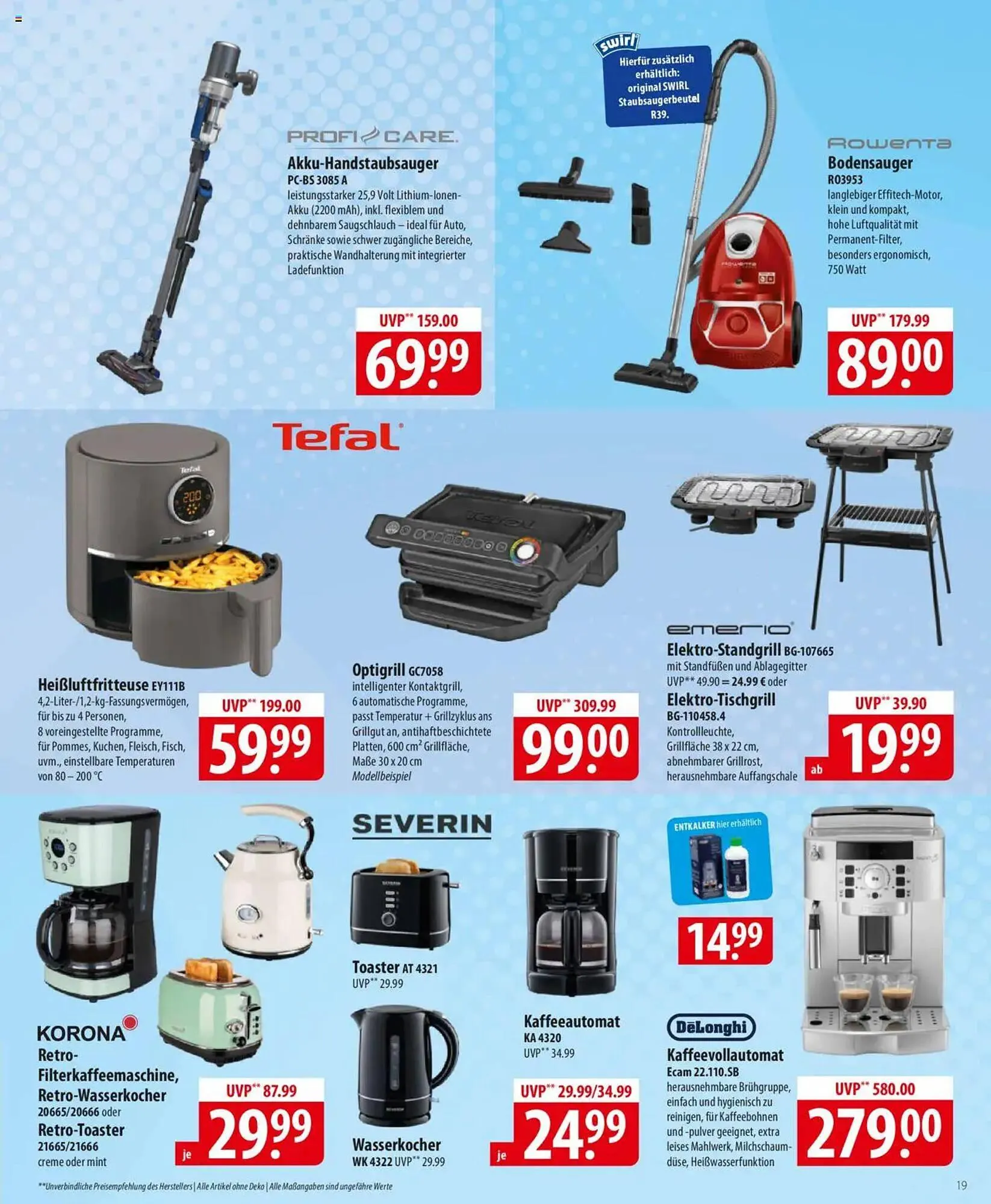 Famila Nord Ost Prospekt von 28. Juli bis 2. August 2025 - Prospekt seite 19