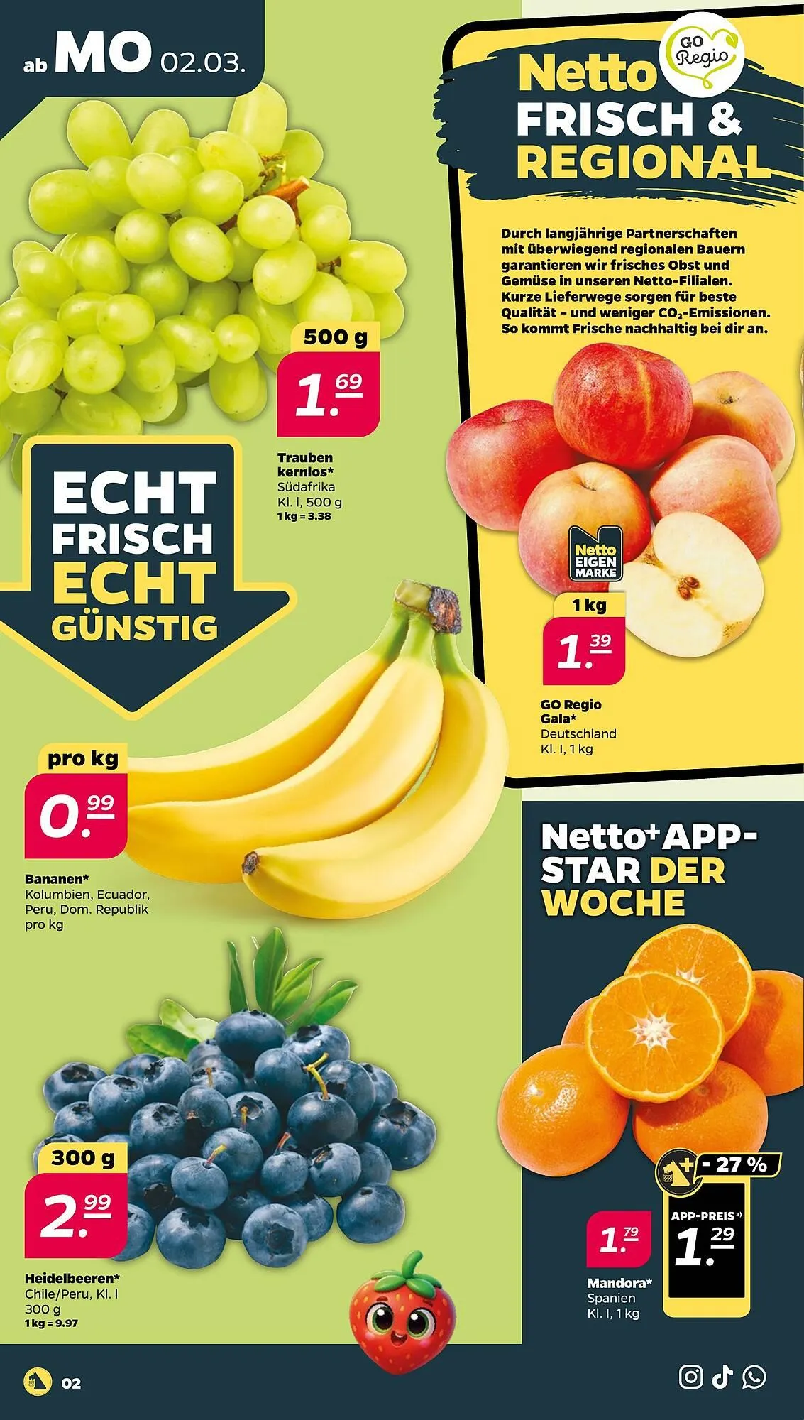 NETTO Prospekt von 2. März bis 7. März 2026 - Prospekt seite 2