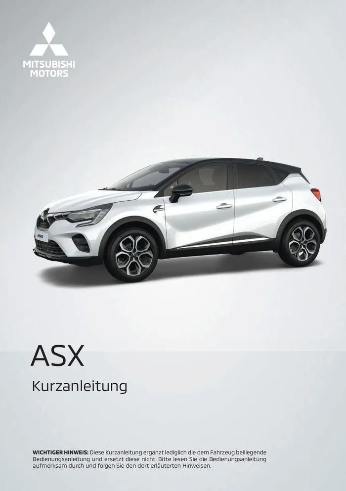 Mitsubishi Prospekt von 2. Mai bis 2. Mai 2025 - Prospekt seite 1