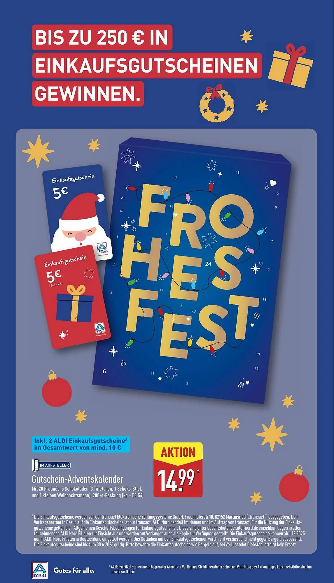 Aldi Nord Prospekt von 27. Oktober bis 2. November 2025 - Prospekt seite 44