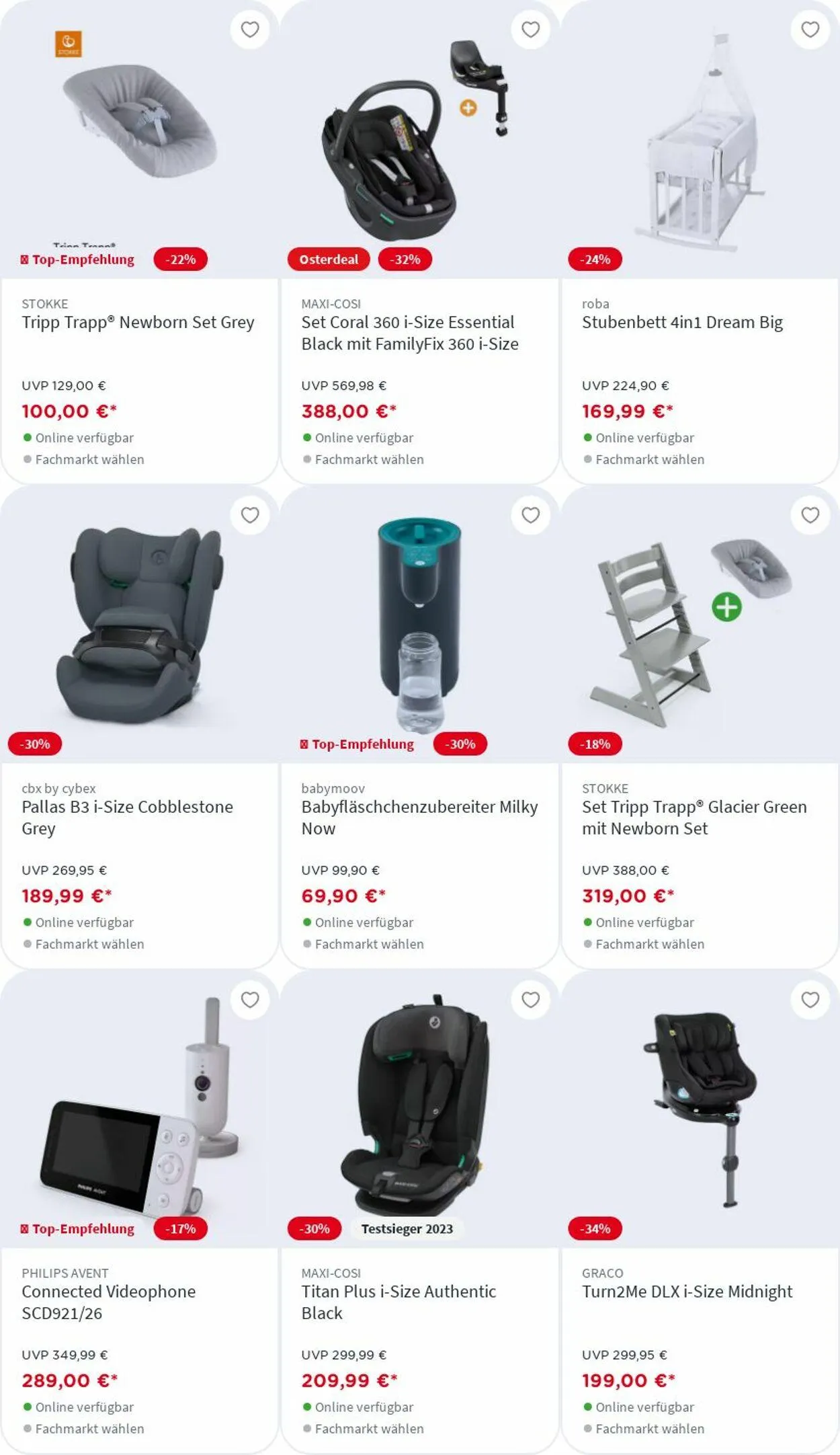 BabyOne Aktueller Prospekt von 7. April bis 13. April 2025 - Prospekt seite 8