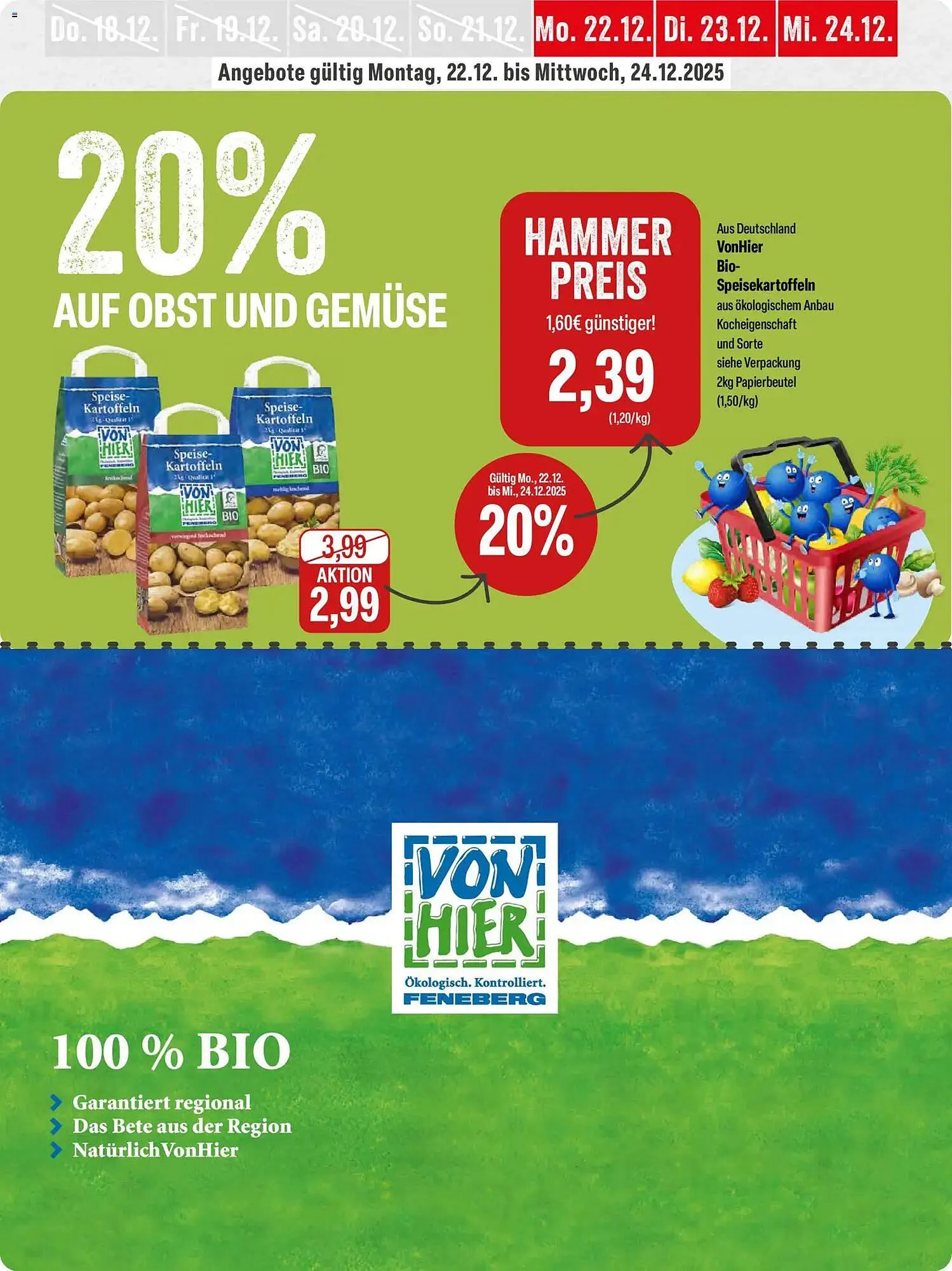 Feneberg Prospekt von 18. Dezember bis 20. Dezember 2025 - Prospekt seite 21