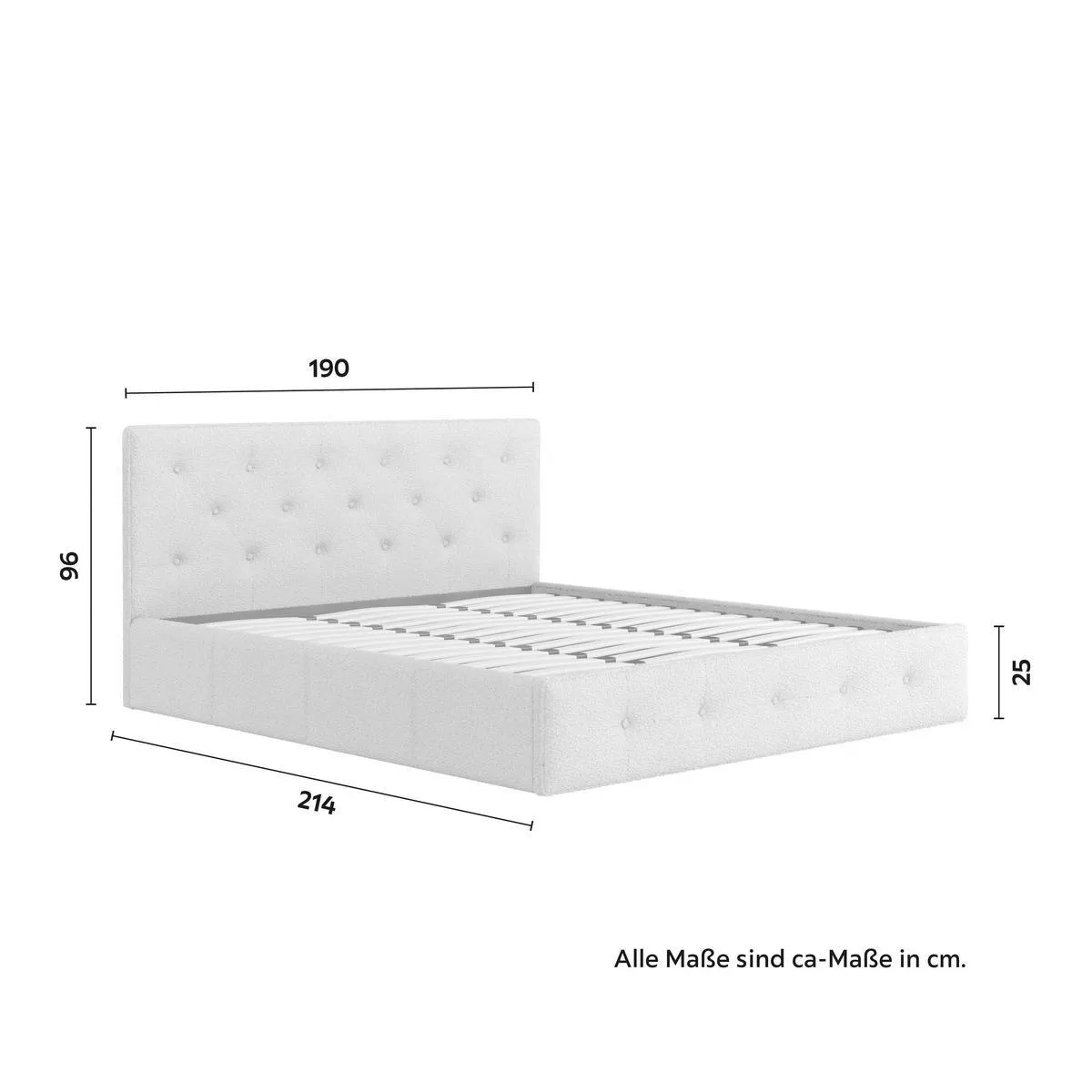 Kárpitozott Ágykeret Julie