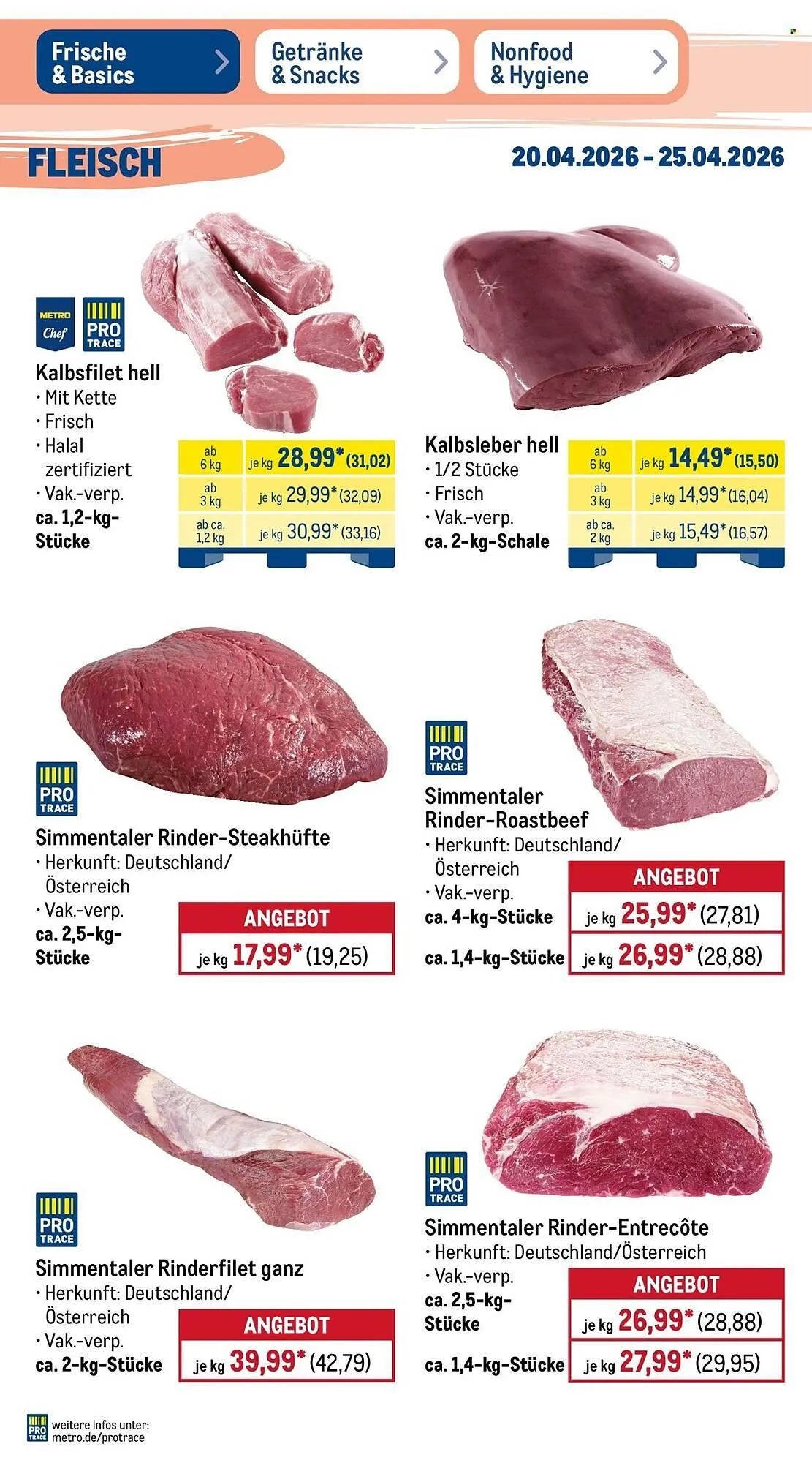 METRO Prospekt von 20. April bis 25. April 2026 - Prospekt seite 3