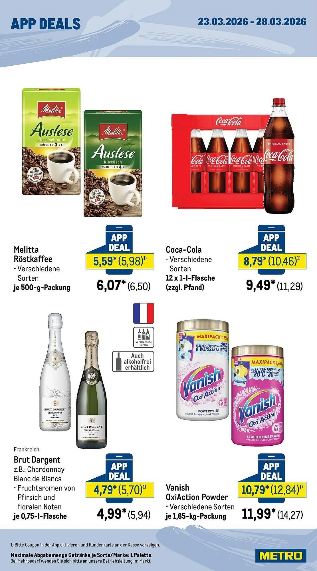 METRO Prospekt von 23. März bis 28. März 2026 - Prospekt seite 2
