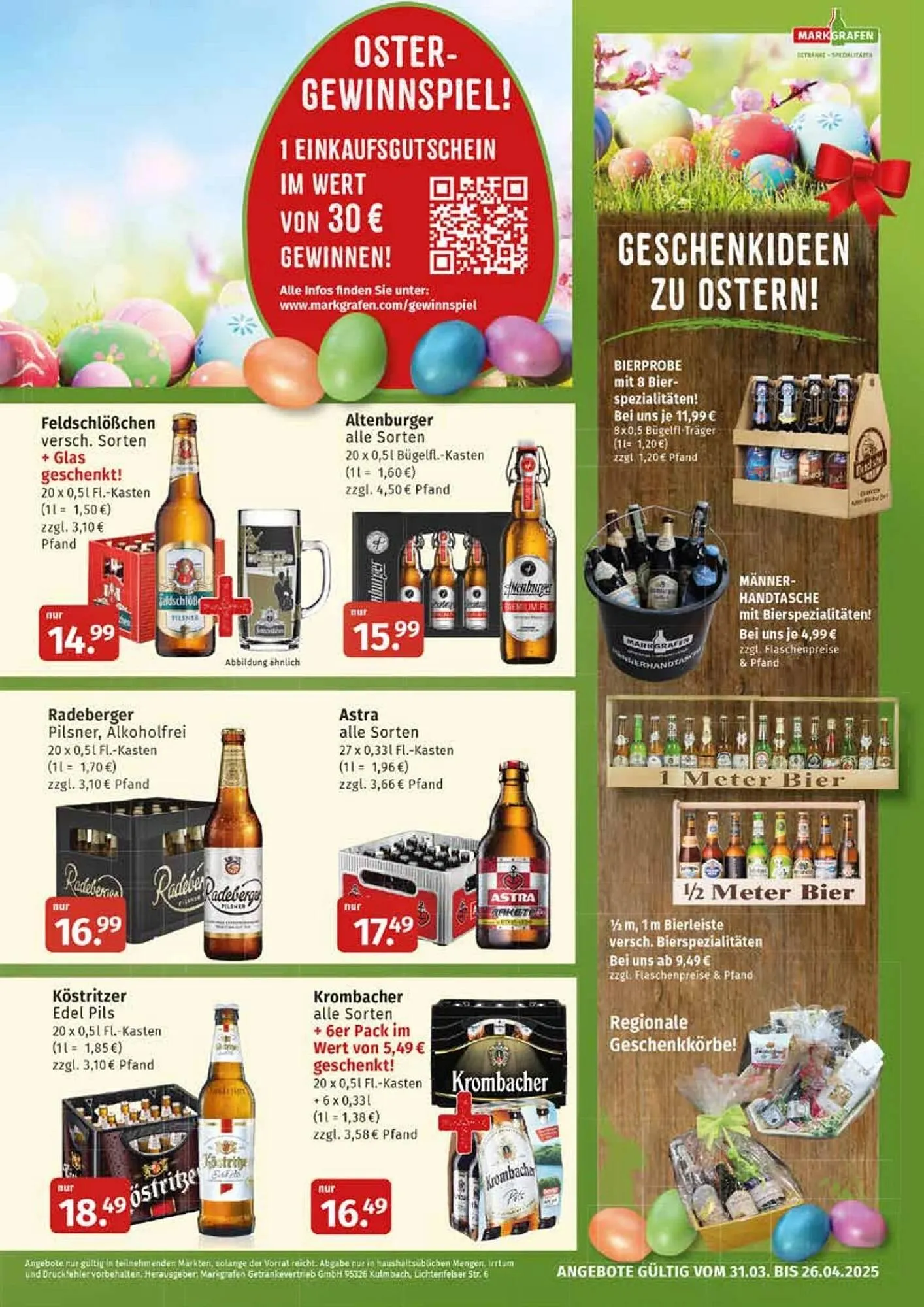 Markgrafen Prospekt von 31. März bis 27. April 2025 - Prospekt seite 5