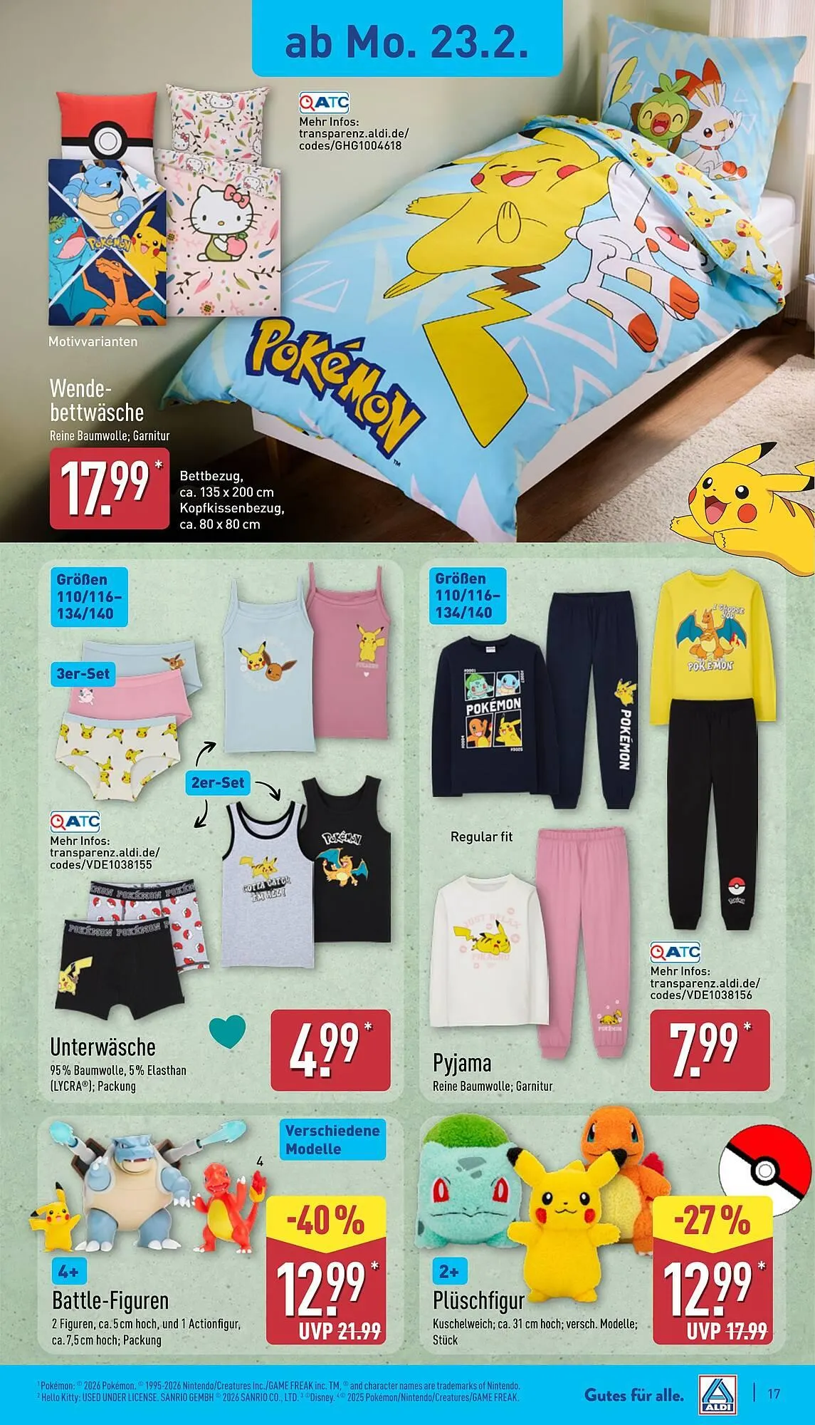 Aldi Nord Prospekt von 23. Februar bis 28. Februar 2026 - Prospekt seite 20