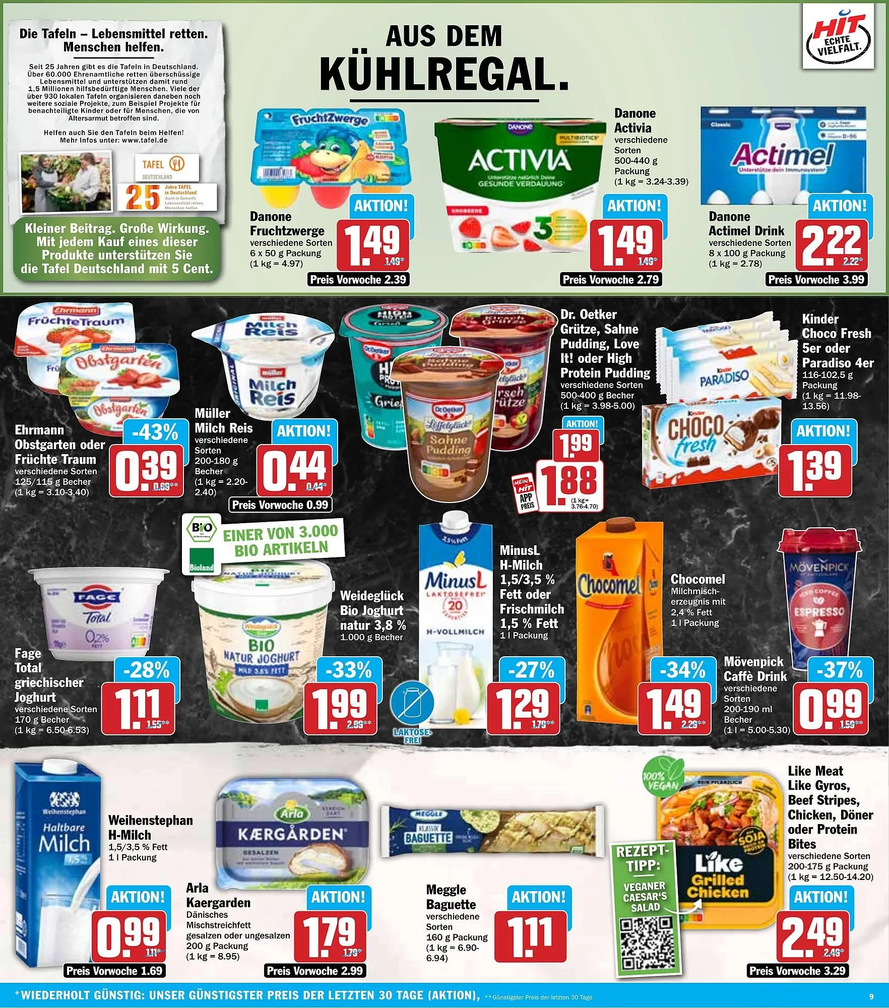 Hit Prospekt von 9. Juni bis 14. Juni 2025 - Prospekt seite 9