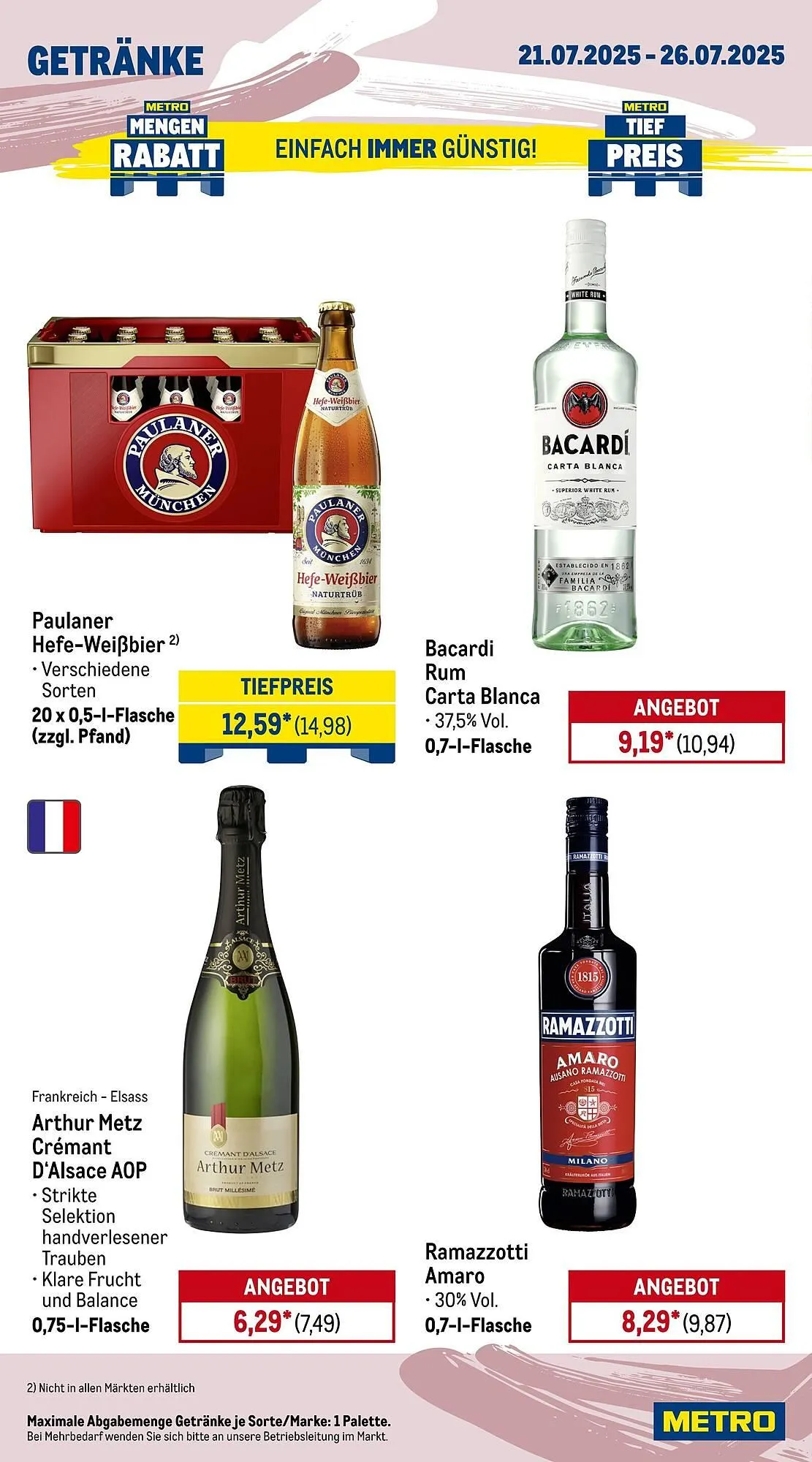METRO Prospekt von 21. Juli bis 27. Juli 2025 - Prospekt seite 14