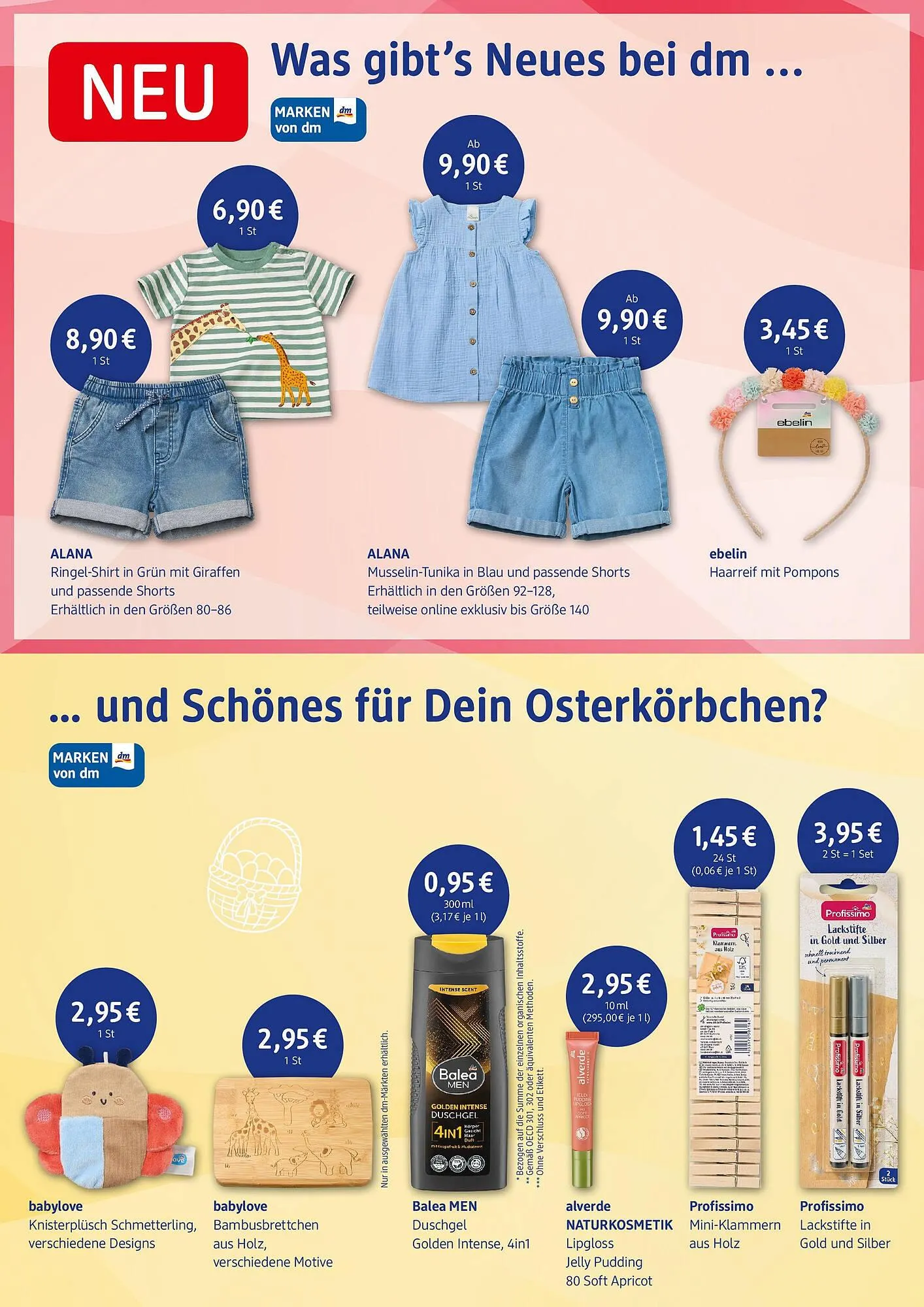 dm drogerie Prospekt von 13. April bis 21. April 2025 - Prospekt seite 3