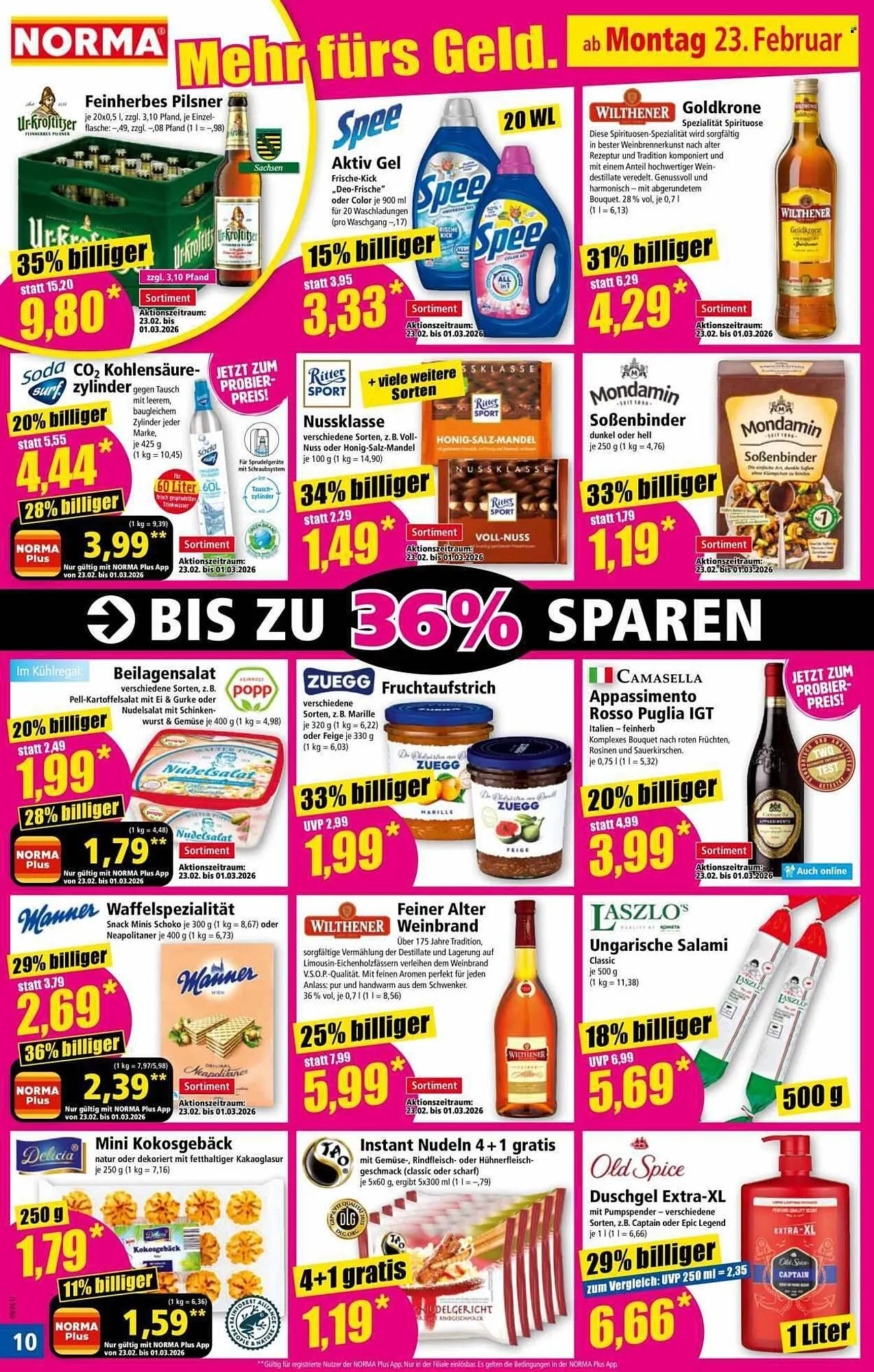 Norma Prospekt von 23. Februar bis 1. März 2026 - Prospekt seite 10