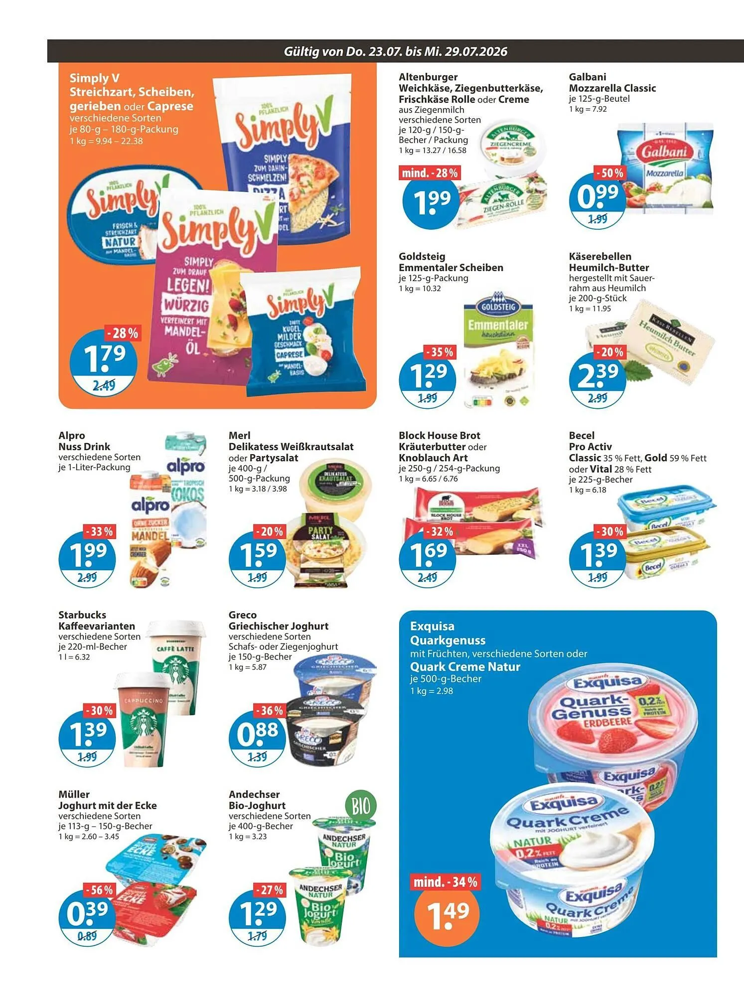V Markt Prospekt von 23. Juli bis 30. Juli 2026 - Prospekt seite 6