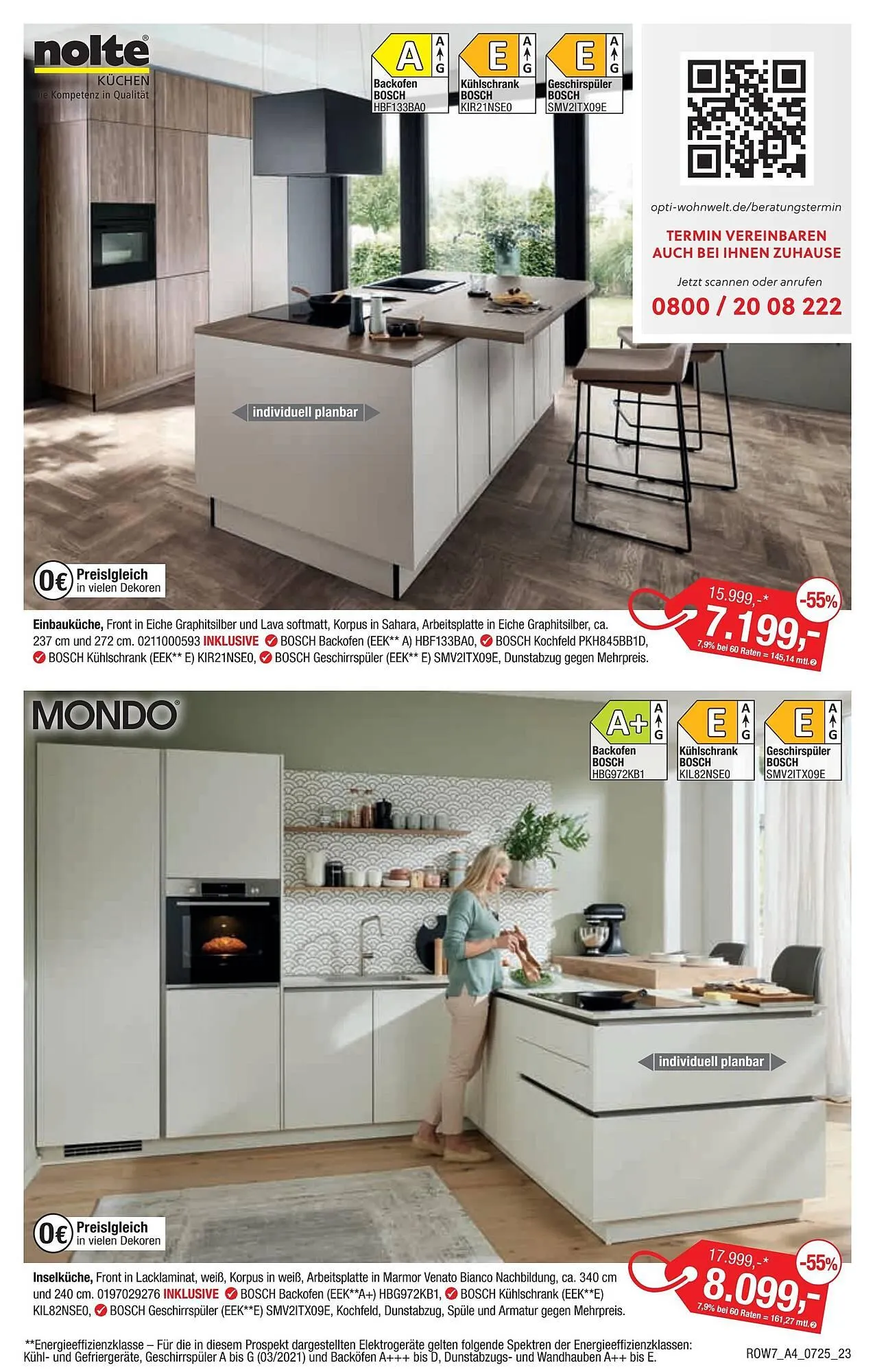 Opti Wohnwelt Prospekt von 26. Juni bis 13. Juli 2025 - Prospekt seite 23