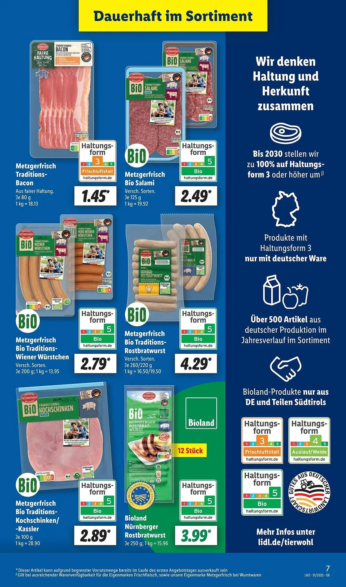 Lidl Prospekt von 28. Juli bis 3. August 2025 - Prospekt seite 9
