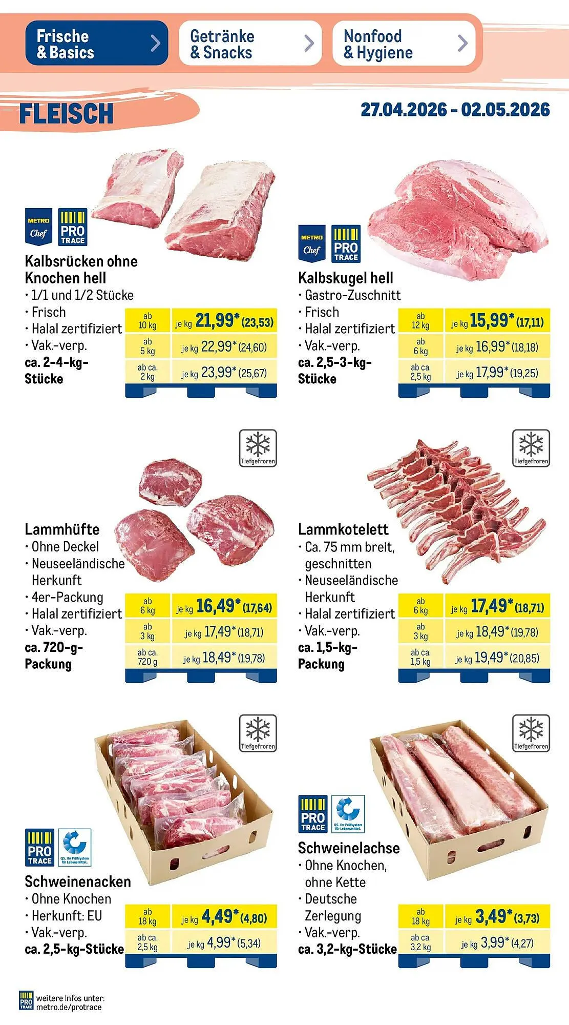 METRO Prospekt von 26. April bis 2. Mai 2026 - Prospekt seite 4