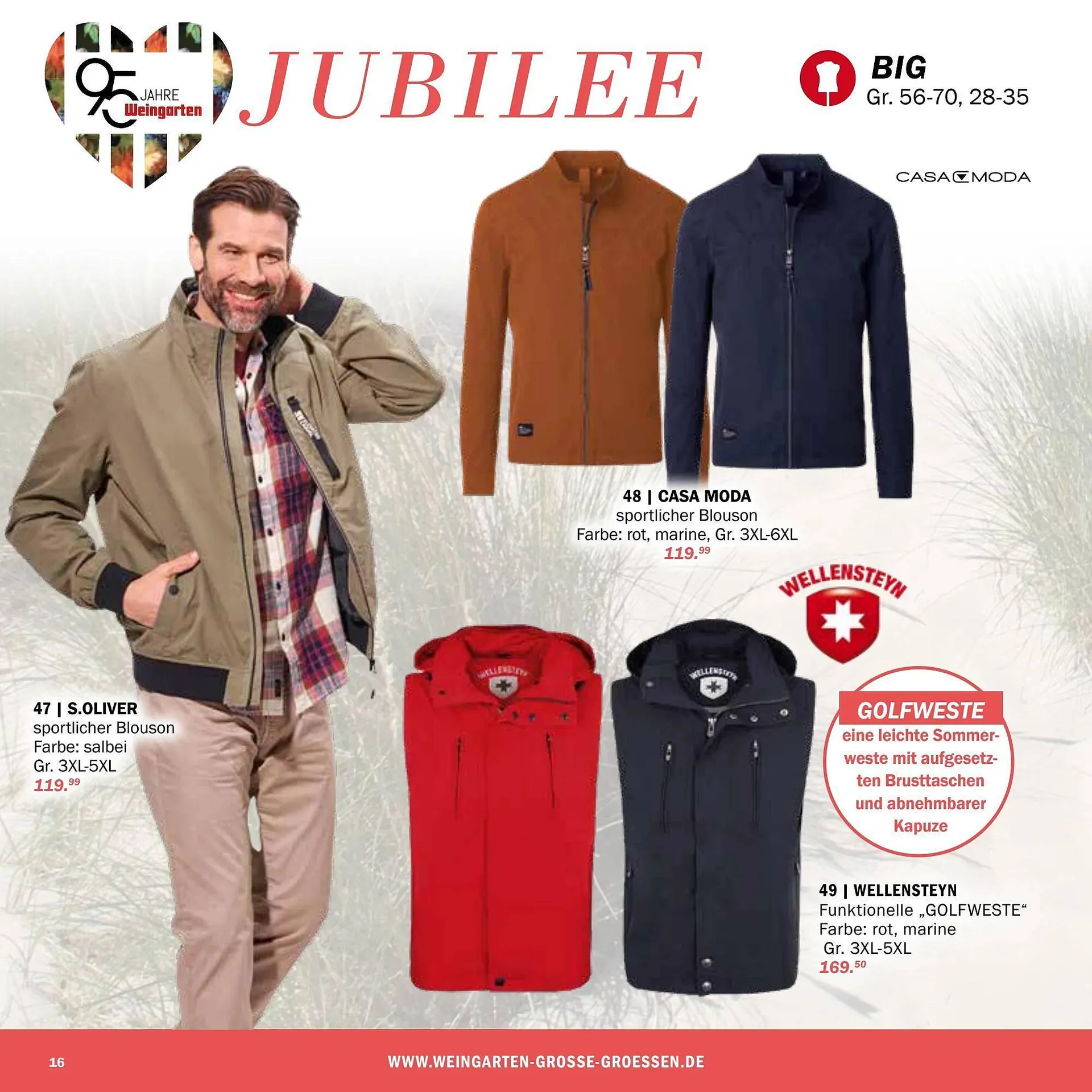 Modehaus Weingarten Prospekt von 19. Februar bis 1. März 2025 - Prospekt seite 16