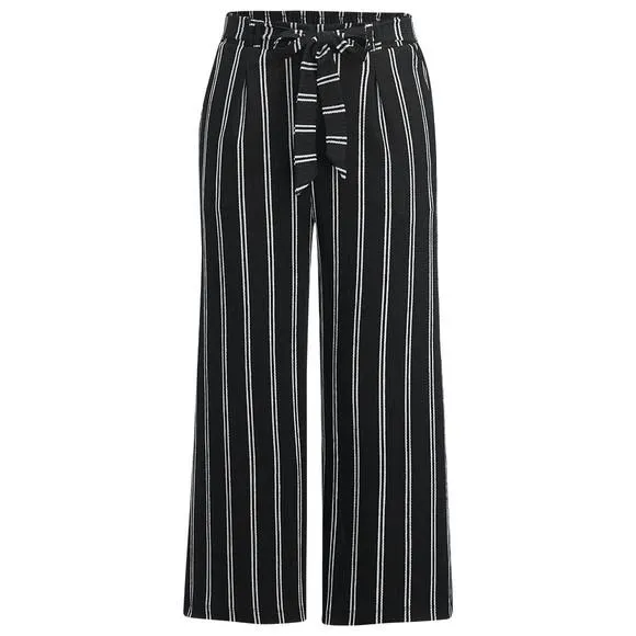 Damen Culotte im Streifen-Look