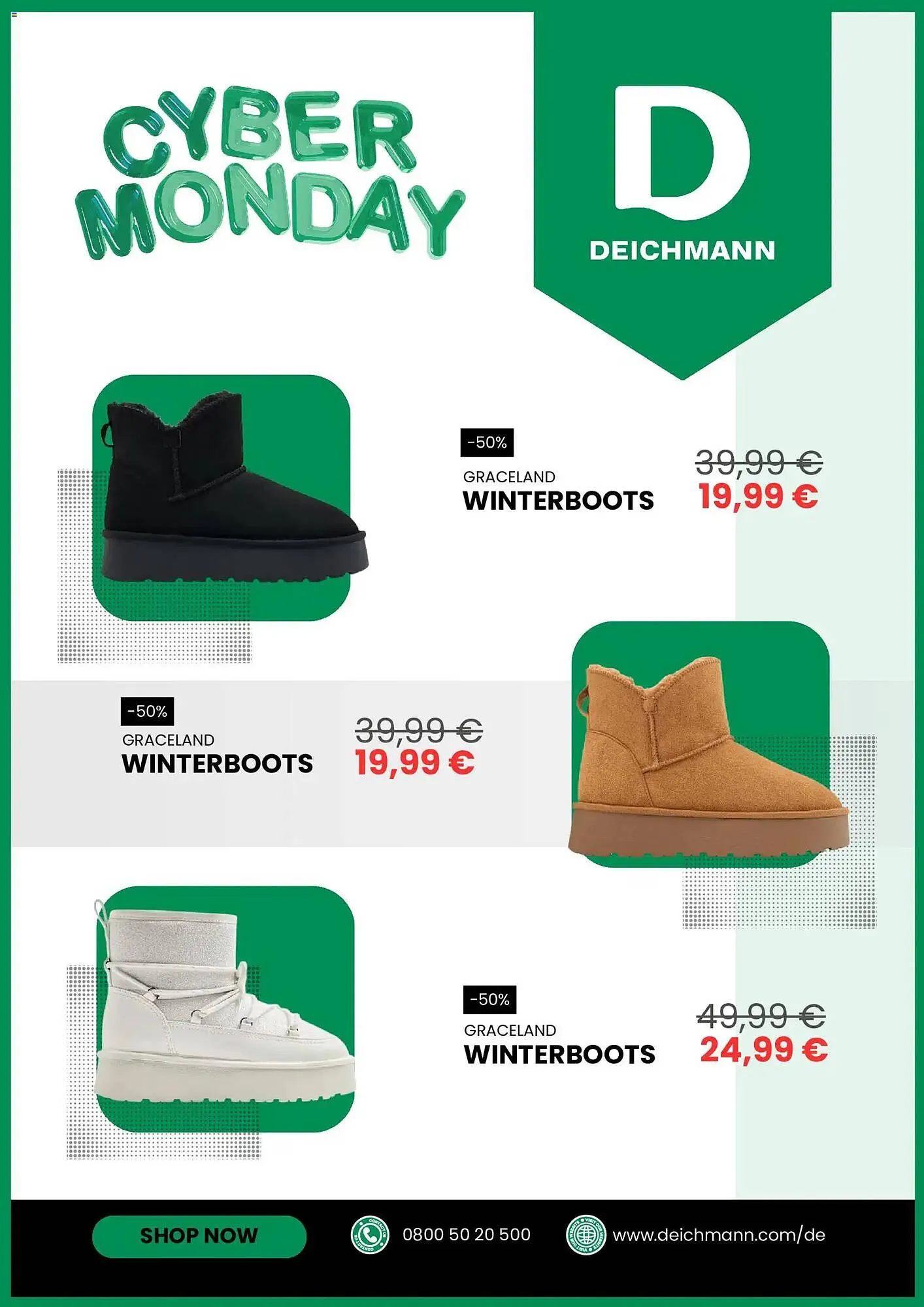 Deichmann Prospekt von 30. November bis 1. Dezember 2025 - Prospekt seite 2