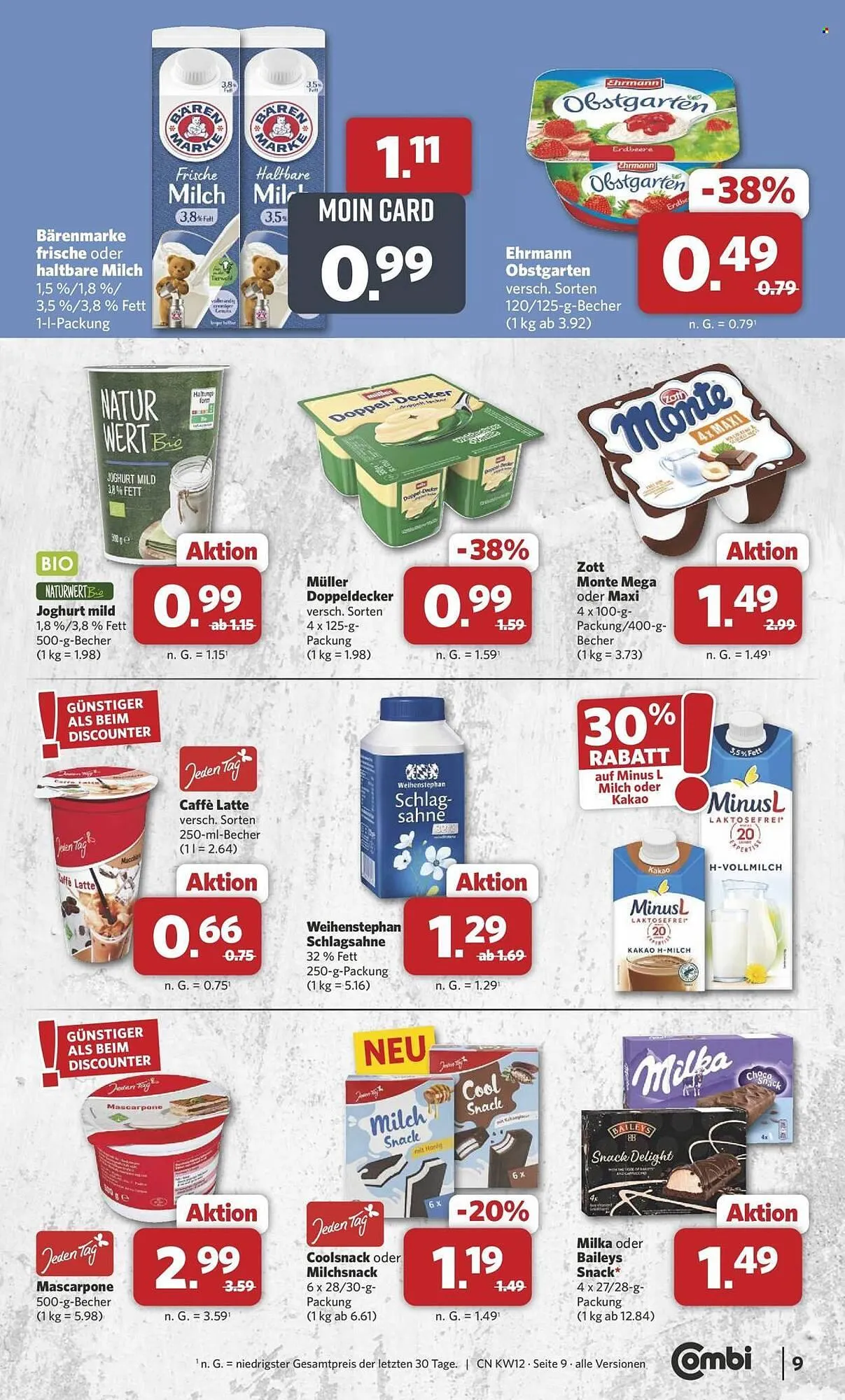 Combi Prospekt von 16. März bis 21. März 2026 - Prospekt seite 9