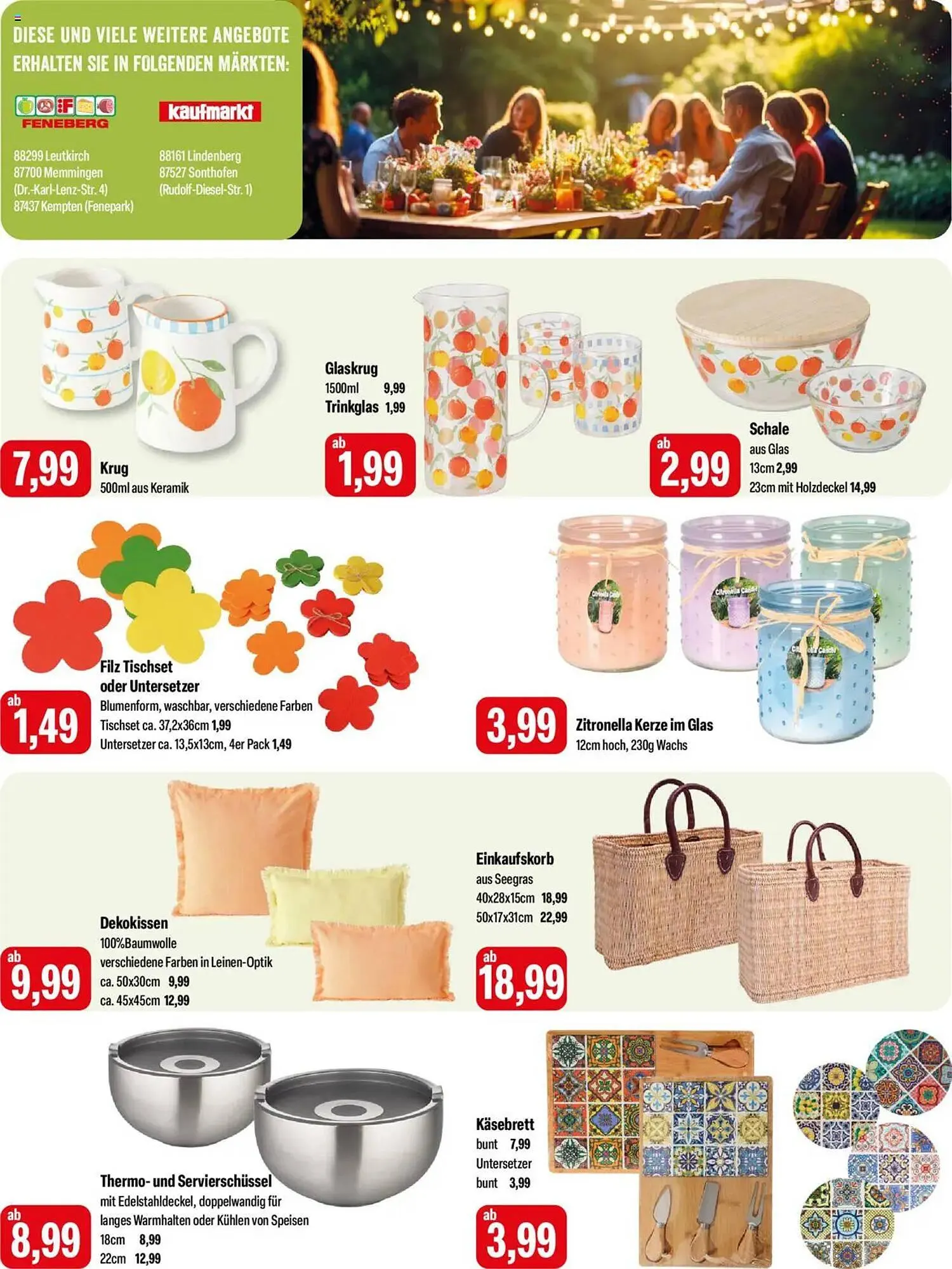 Feneberg Prospekt von 20. Juni bis 21. Juni 2025 - Prospekt seite 12