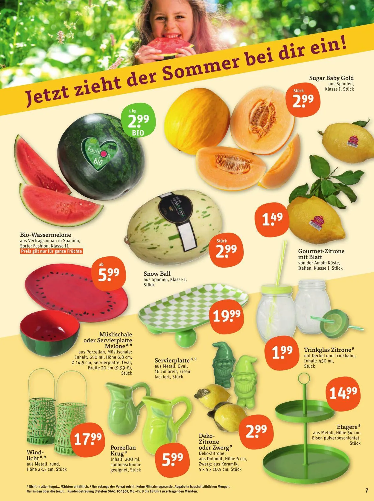 Tegut Aktueller Prospekt von 26. Mai bis 1. Juni 2025 - Prospekt seite 9