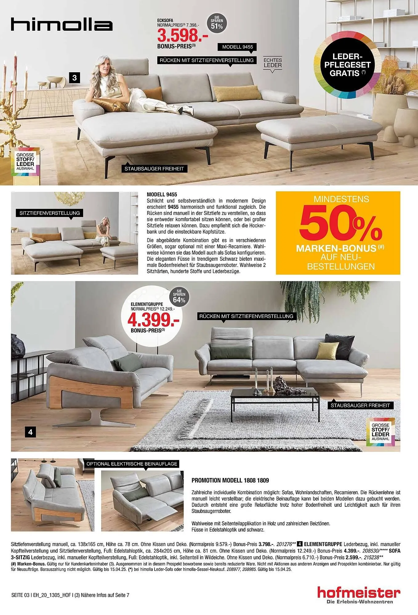 Hofmeister Prospekt von 19. März bis 15. April 2025 - Prospekt seite 7
