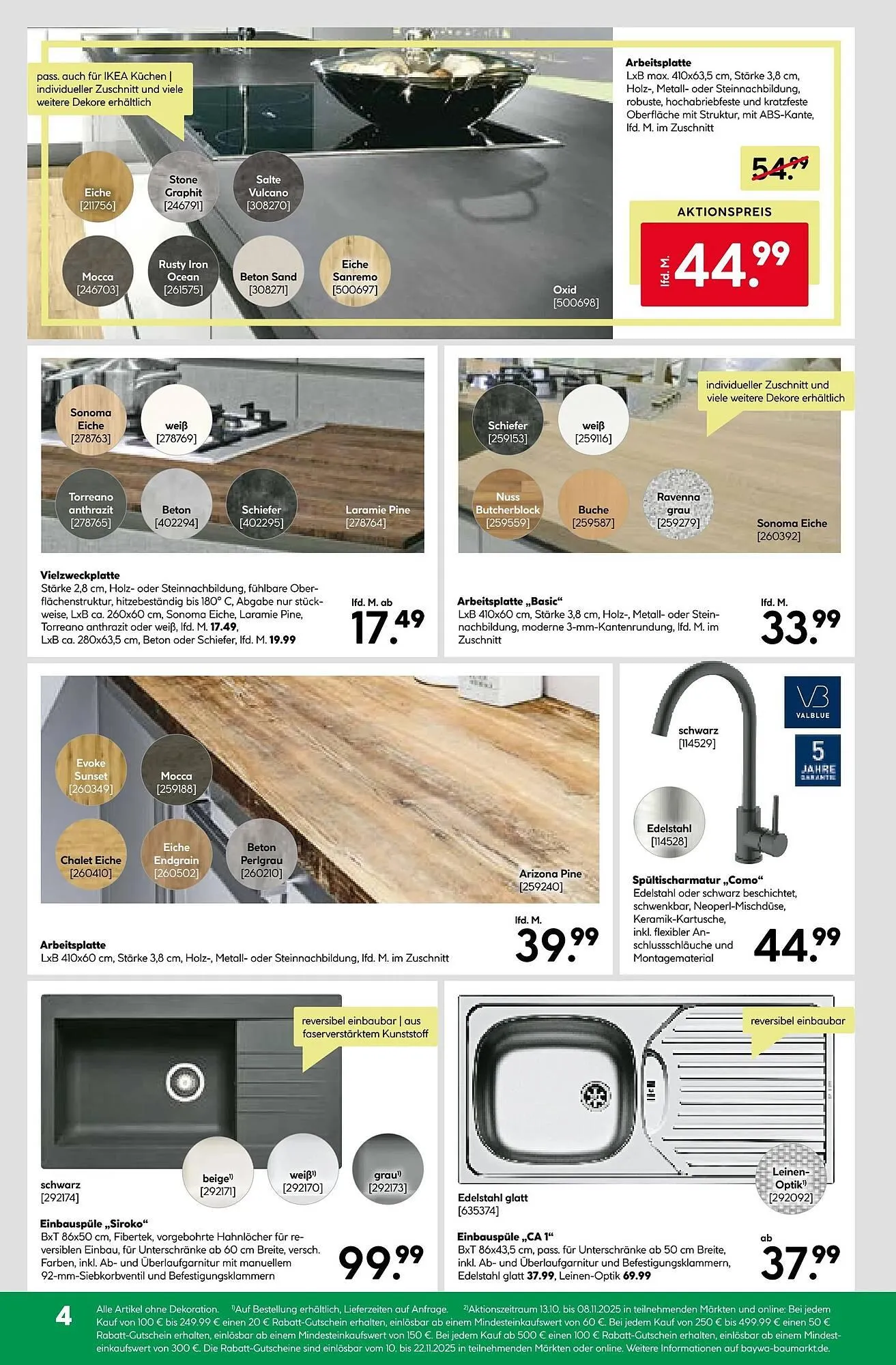 BayWa Prospekt von 3. November bis 9. November 2025 - Prospekt seite 4