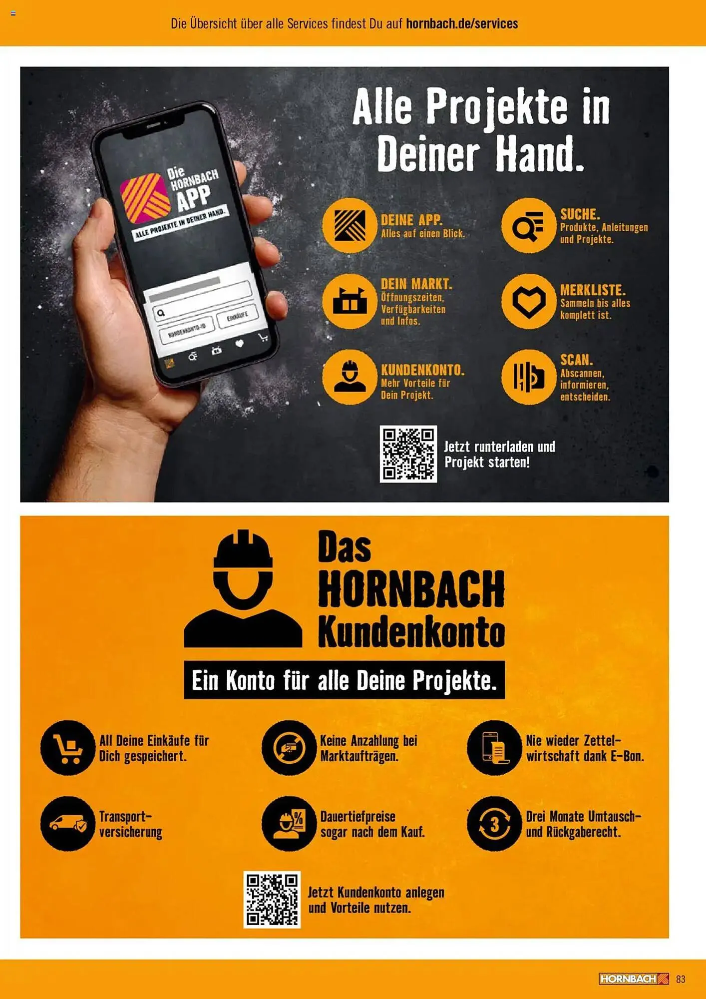 Hornbach Prospekt von 28. Februar bis 29. März 2025 - Prospekt seite 83